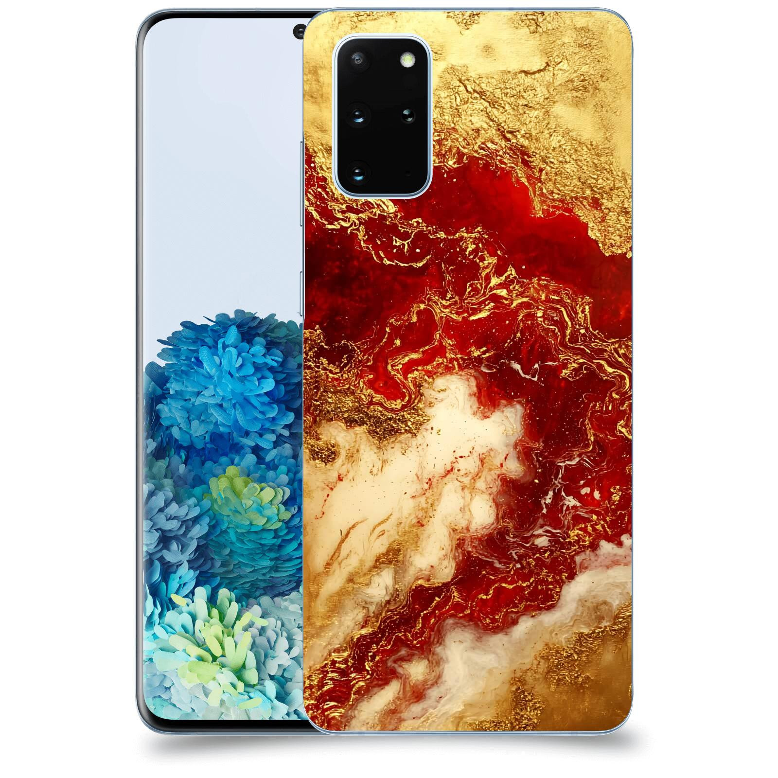 ACOVER Kryt na mobil Samsung Galaxy S20+ G985F - Golden Blood I