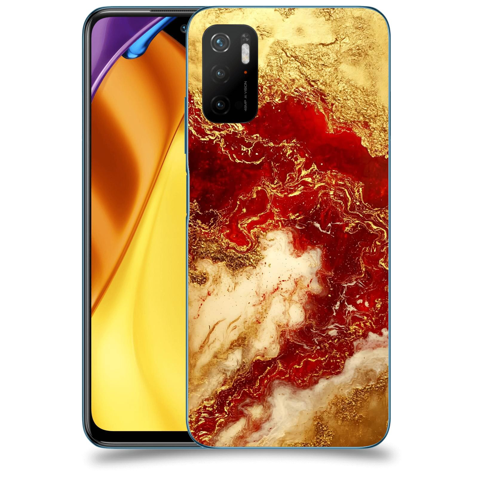 ACOVER Kryt na mobil Xiaomi Poco M3 Pro 5G - Golden Blood I