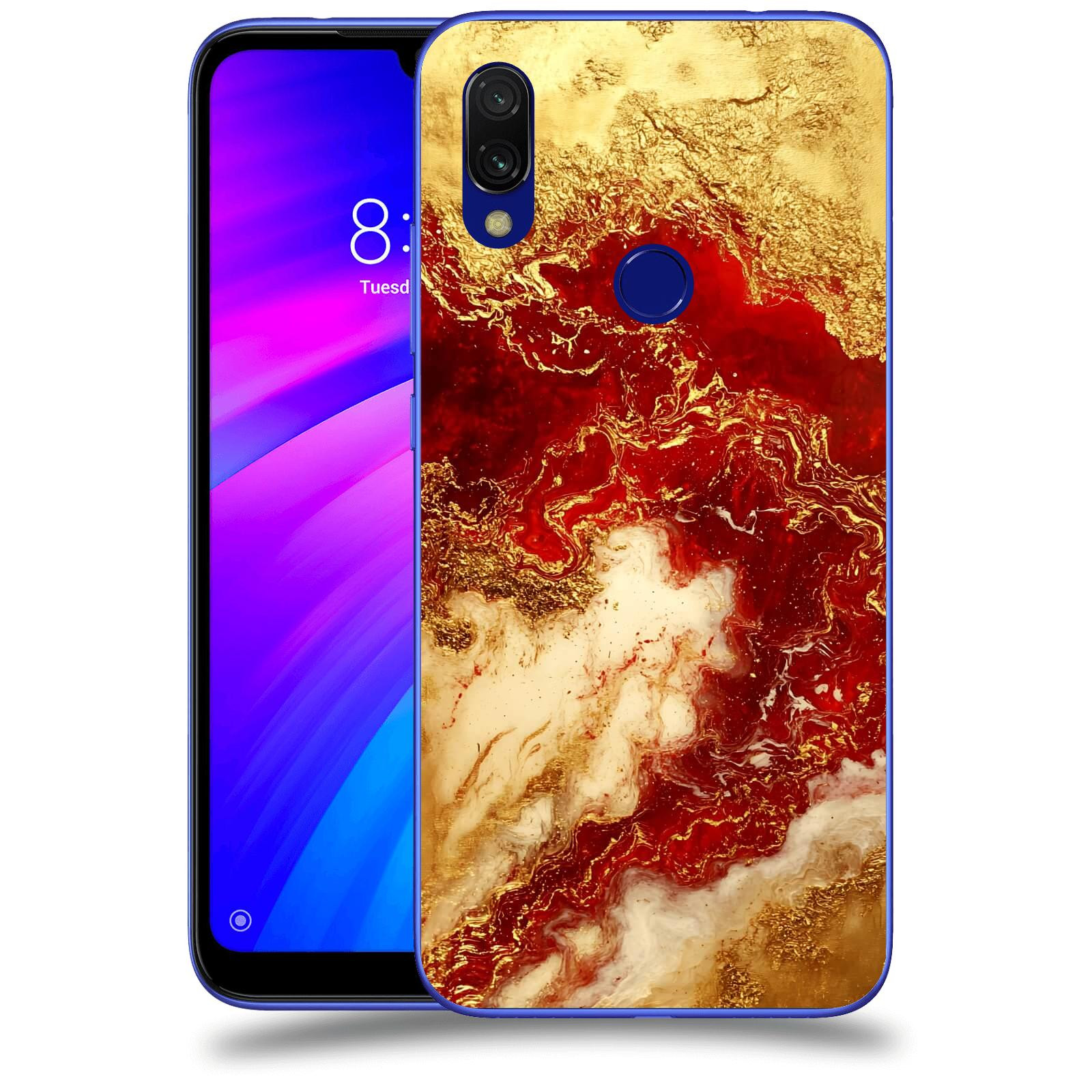 ACOVER Kryt na mobil Xiaomi Redmi 7 - Golden Blood I