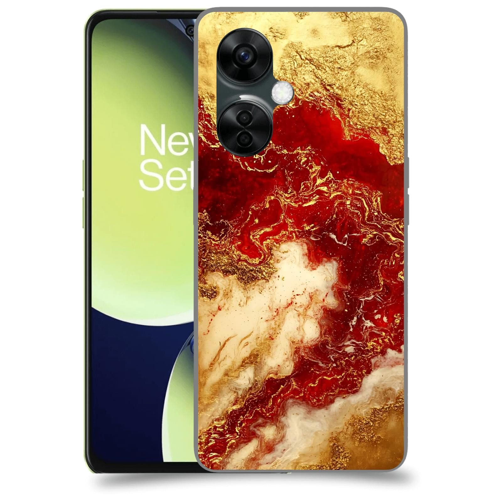 ACOVER Kryt na mobil OnePlus Nord CE 3 Lite 5G - Golden Blood I