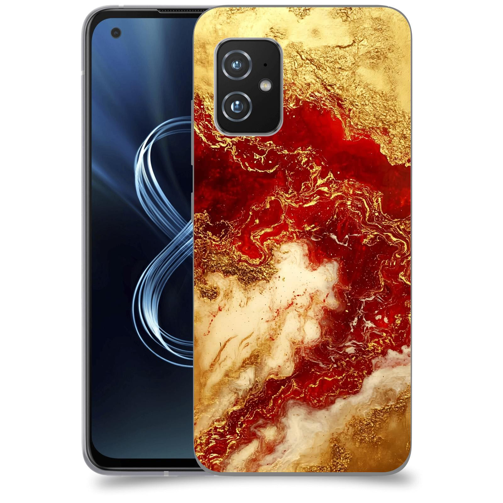 ACOVER Kryt na mobil Honor Magic5 Lite 5G - Golden Blood I