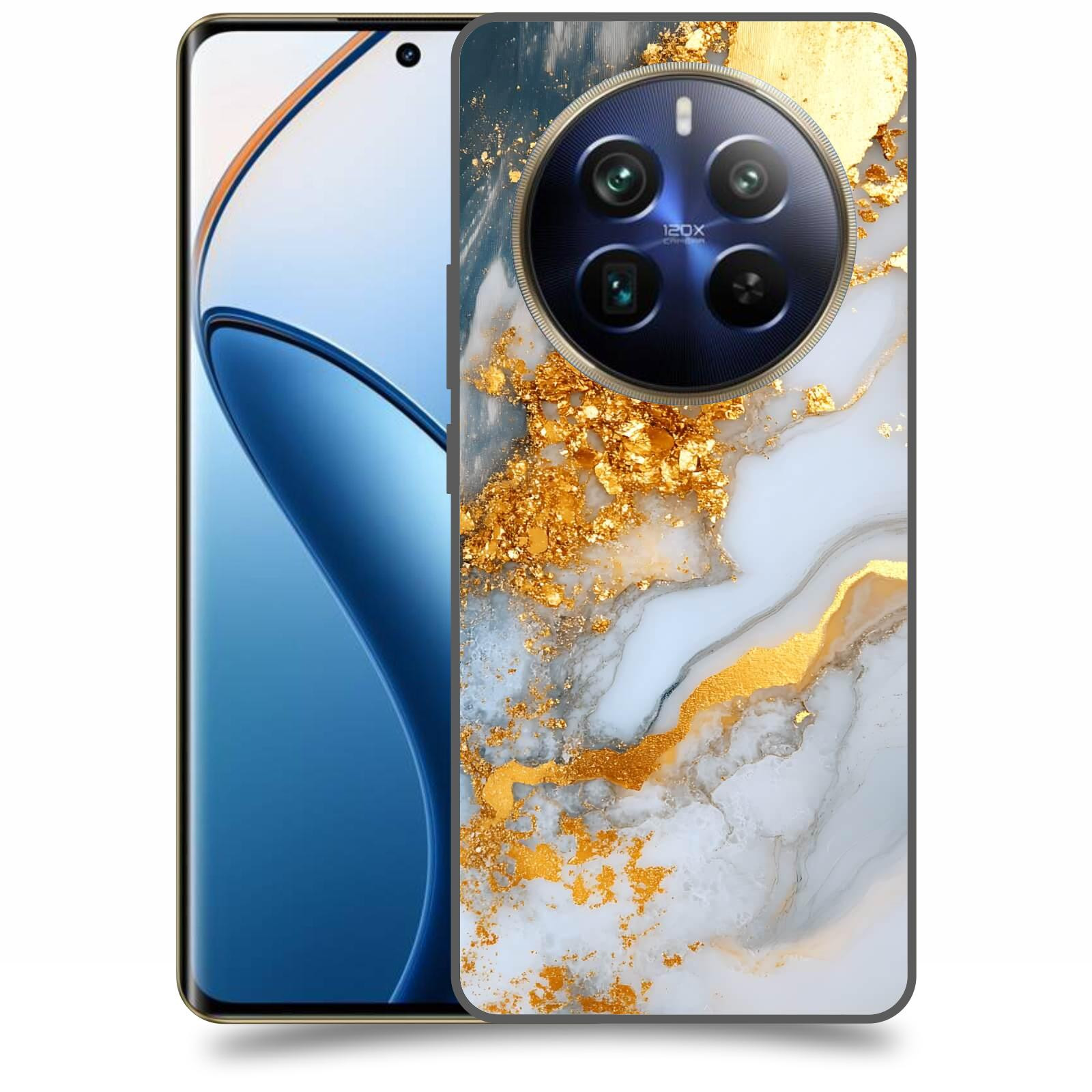 ACOVER Kryt na mobil Realme 12 pro+ 5g - Liquid Gold VII