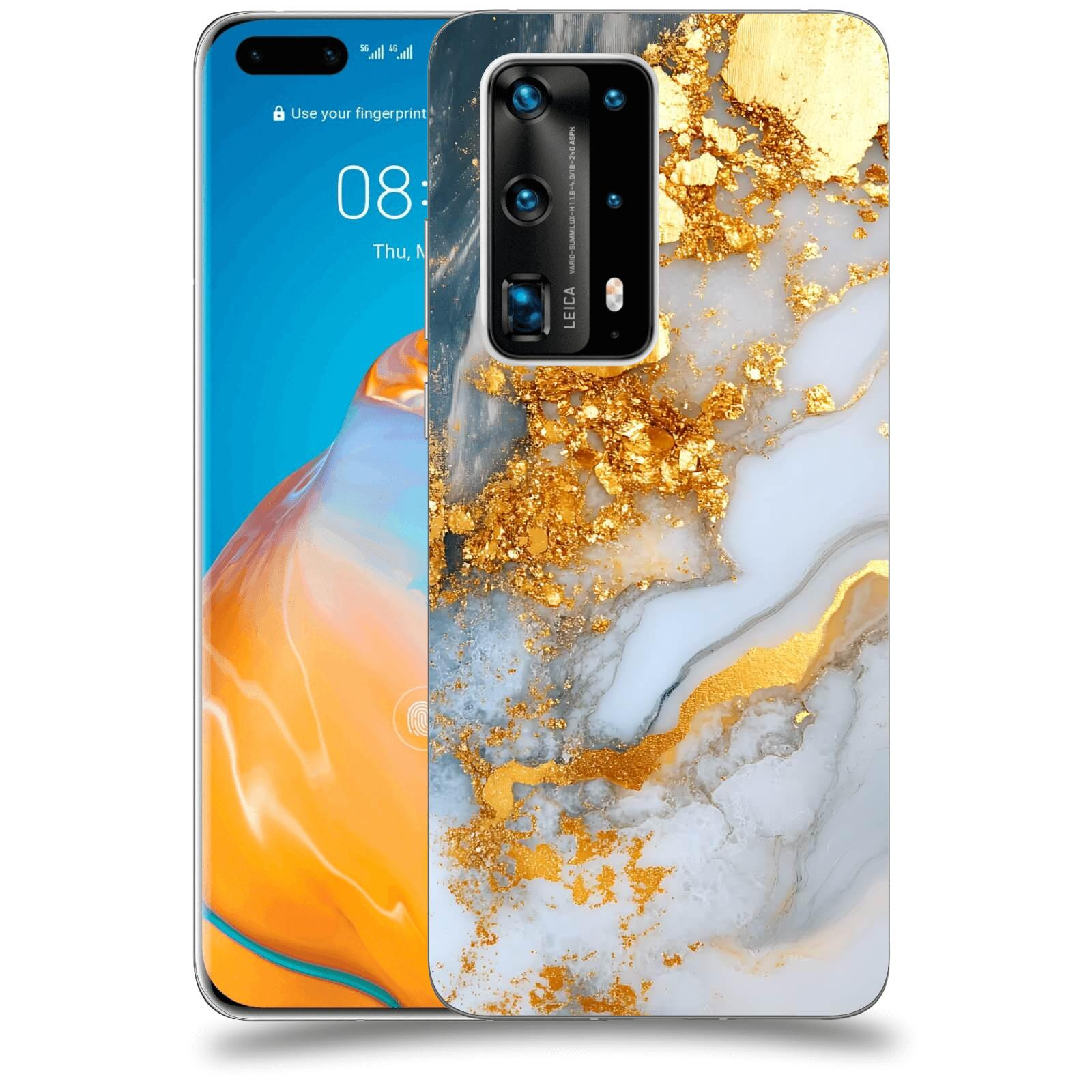 ACOVER Kryt na mobil Huawei P40 Pro - Liquid Gold VII
