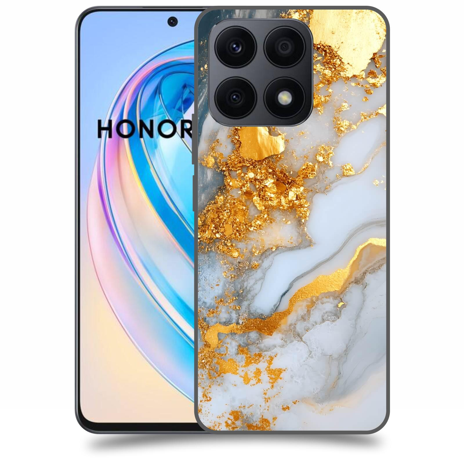ACOVER Kryt na mobil Honor X8a - Liquid Gold VII
