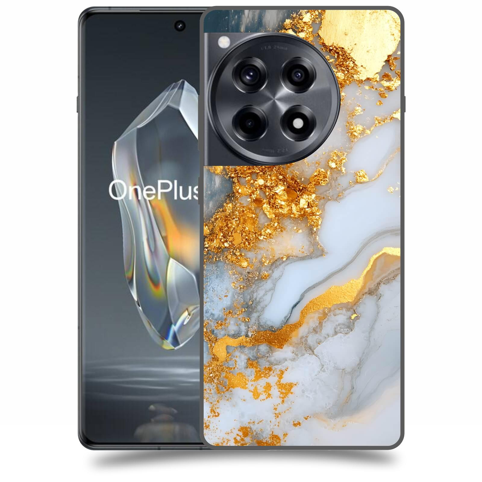 ACOVER Kryt na mobil OnePlus 12 - Liquid Gold VII