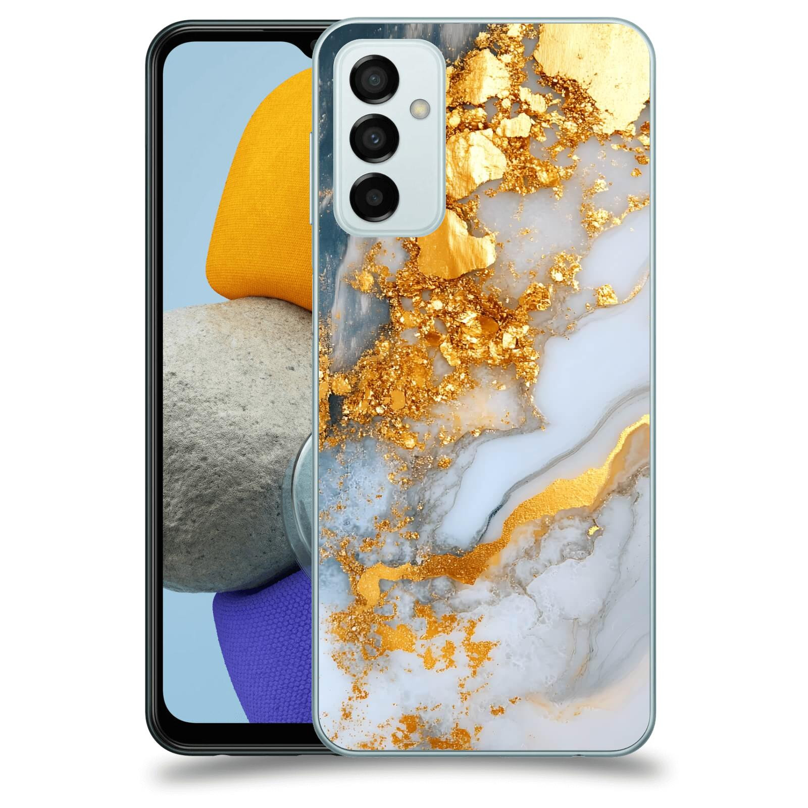 ACOVER Kryt na mobil Samsung Galaxy M23 5G - Liquid Gold VII