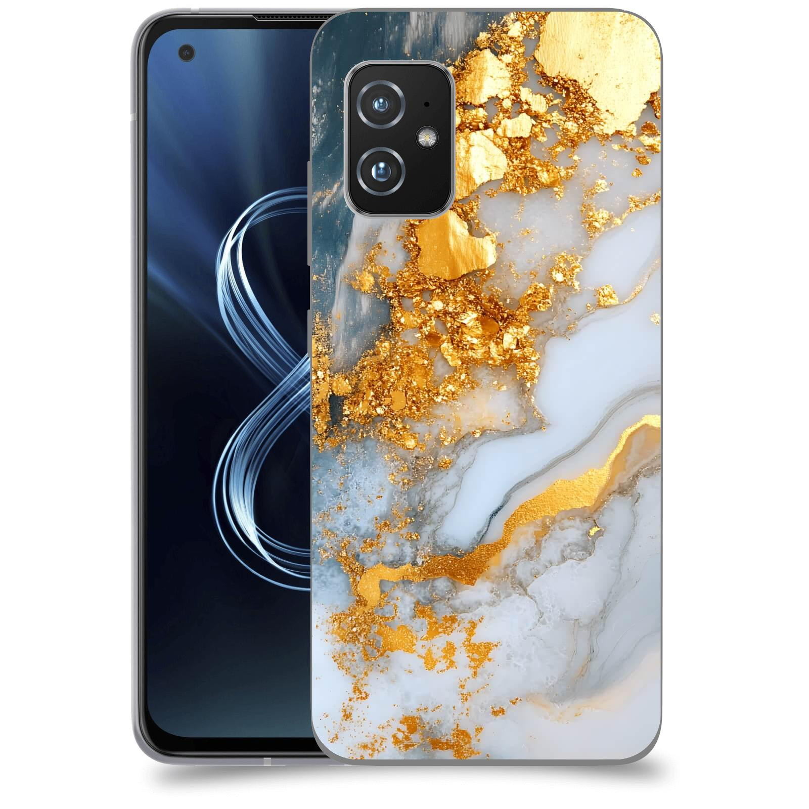 ACOVER Kryt na mobil Honor Magic5 Lite 5G - Liquid Gold VII