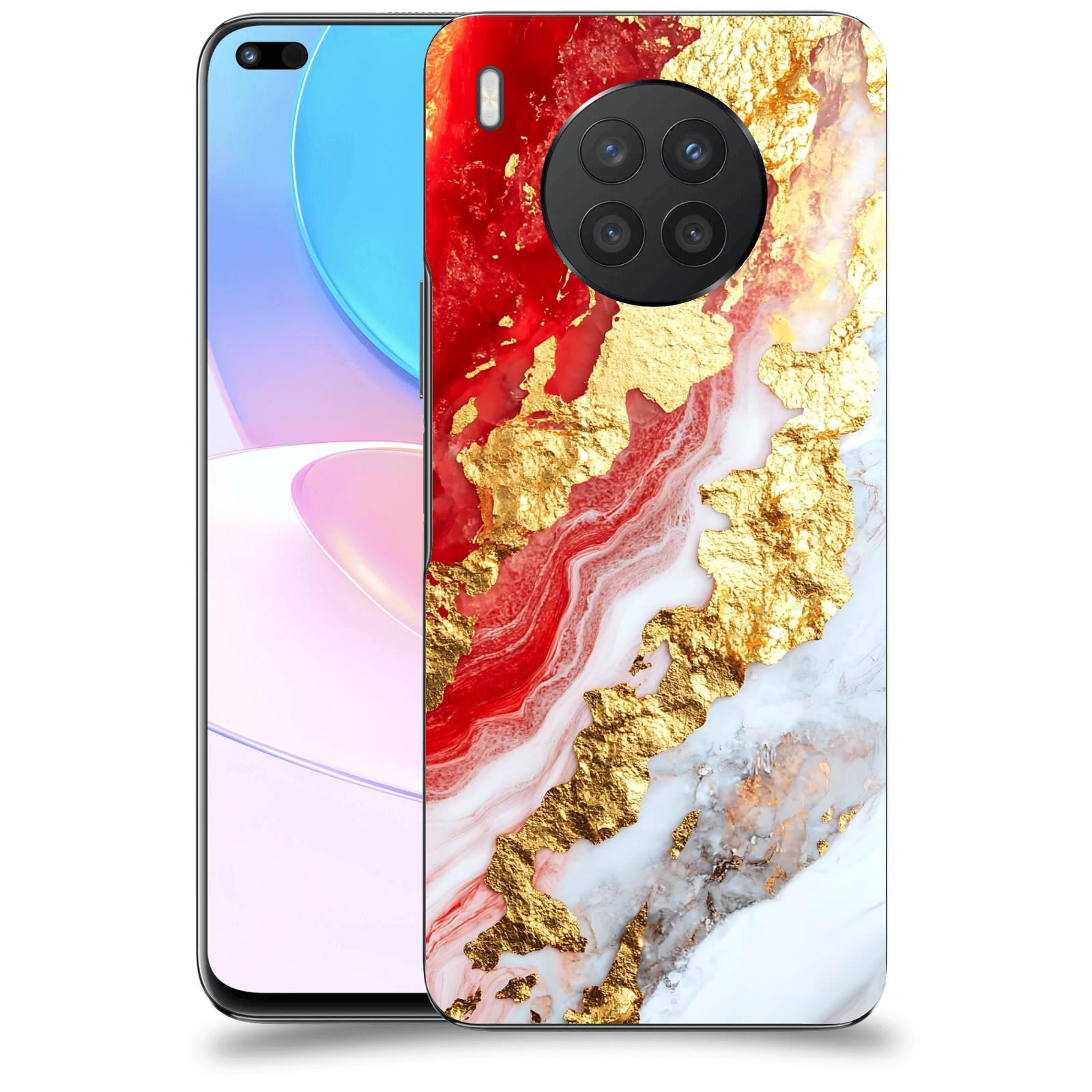 ACOVER Kryt na mobil Honor 50 Lite - Golden Blood II