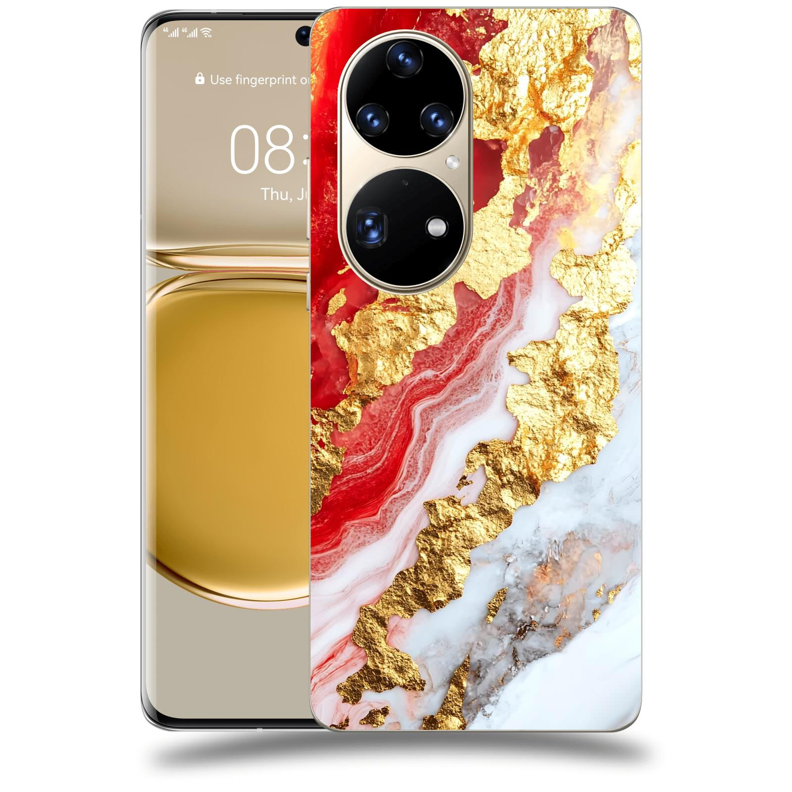 ACOVER Kryt na mobil Huawei P50 - Golden Blood II