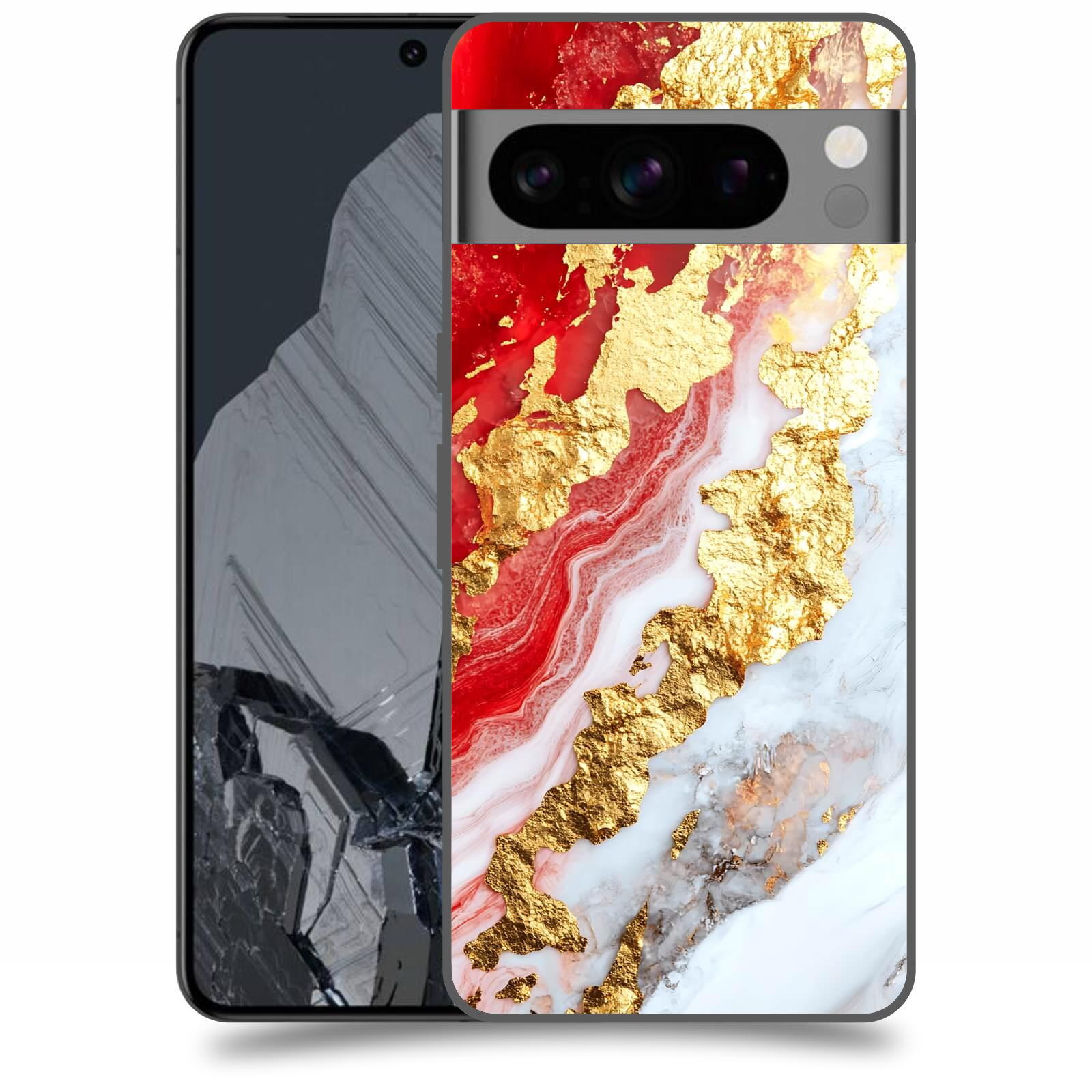 ACOVER Kryt na mobil Google Pixel 8 Pro - Golden Blood II