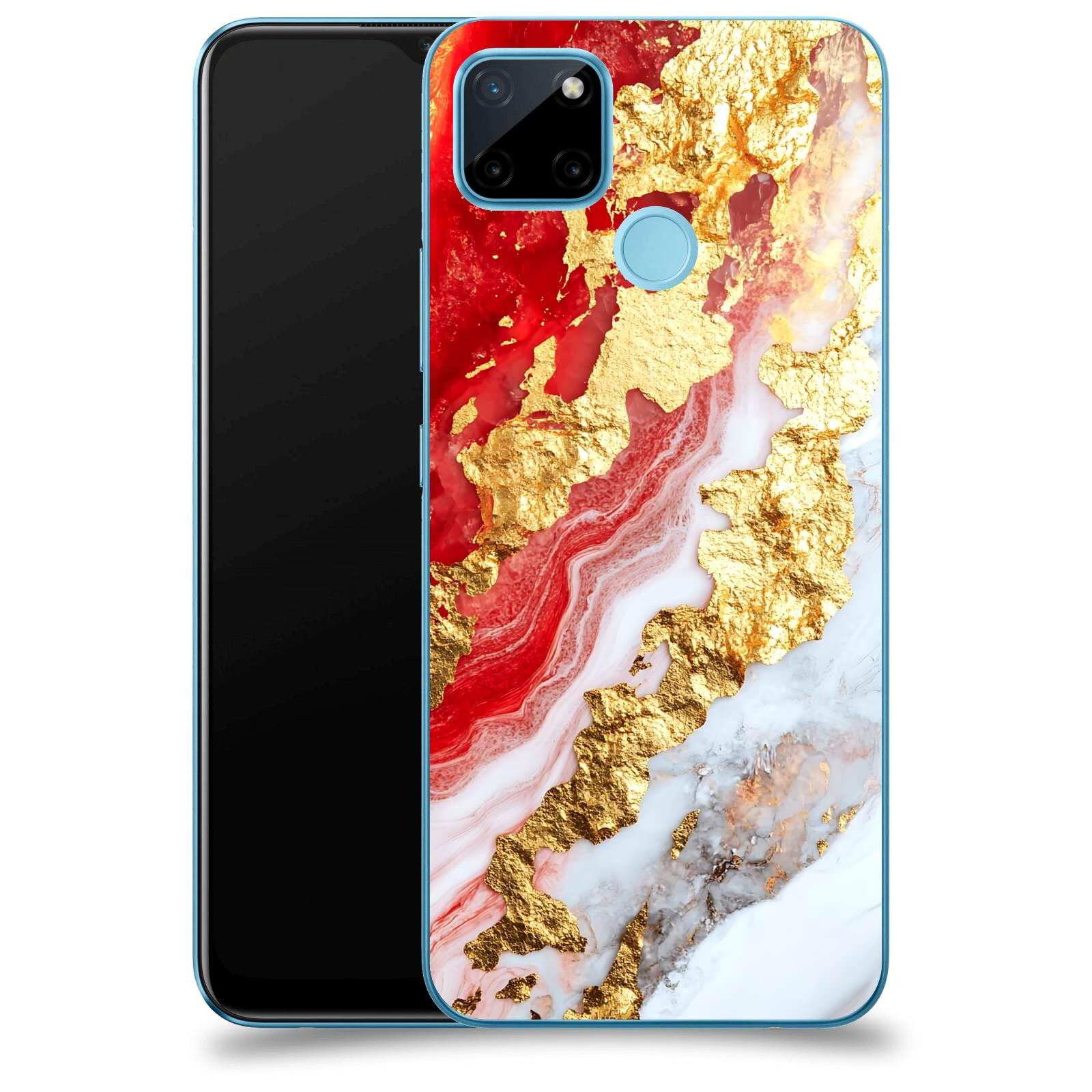 ACOVER Kryt na mobil Realme C21Y - Golden Blood II