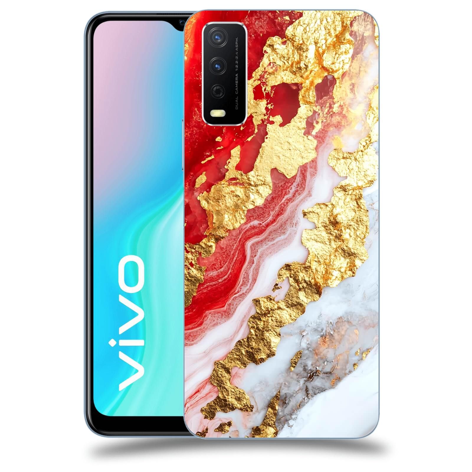 ACOVER Kryt na mobil Vivo Y11s - Golden Blood II