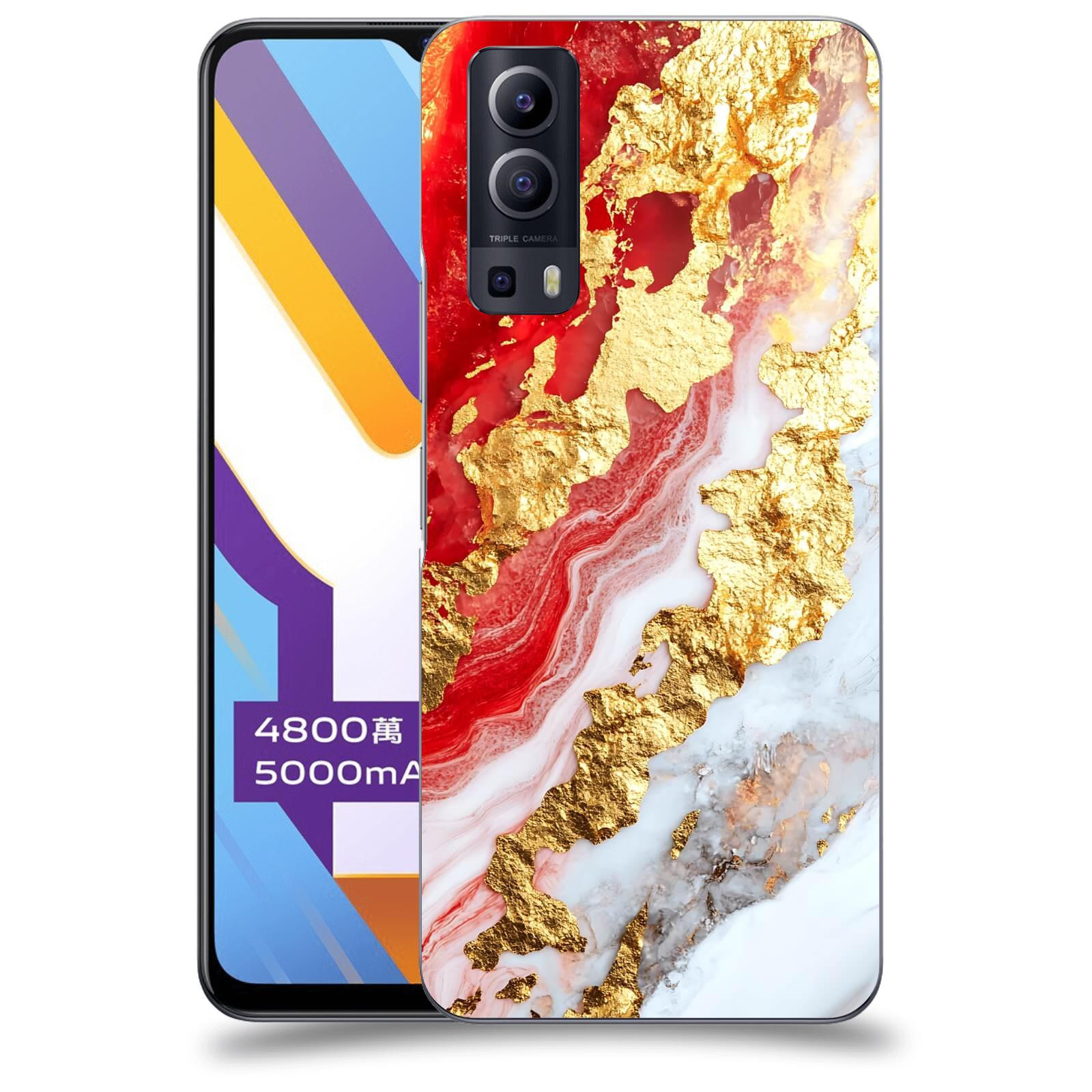 ACOVER Kryt na mobil Vivo Y52 5G - Golden Blood II