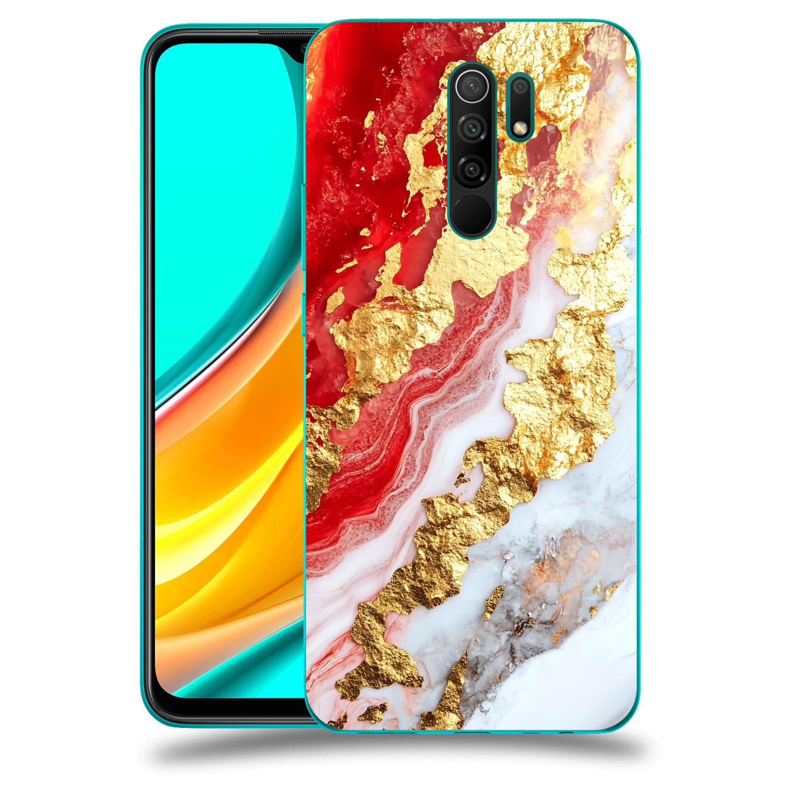 ACOVER Kryt na mobil Xiaomi Mi 9 - Golden Blood II
