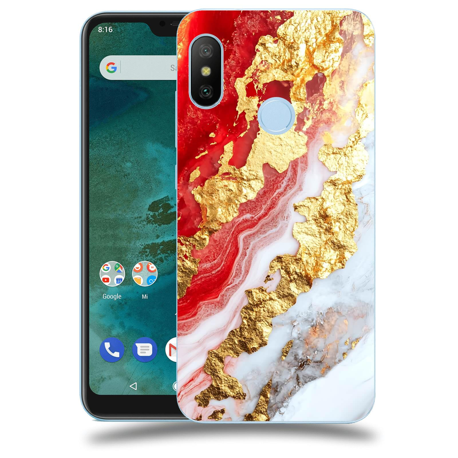 ACOVER Kryt na mobil Xiaomi Mi A2 Lite - Golden Blood II