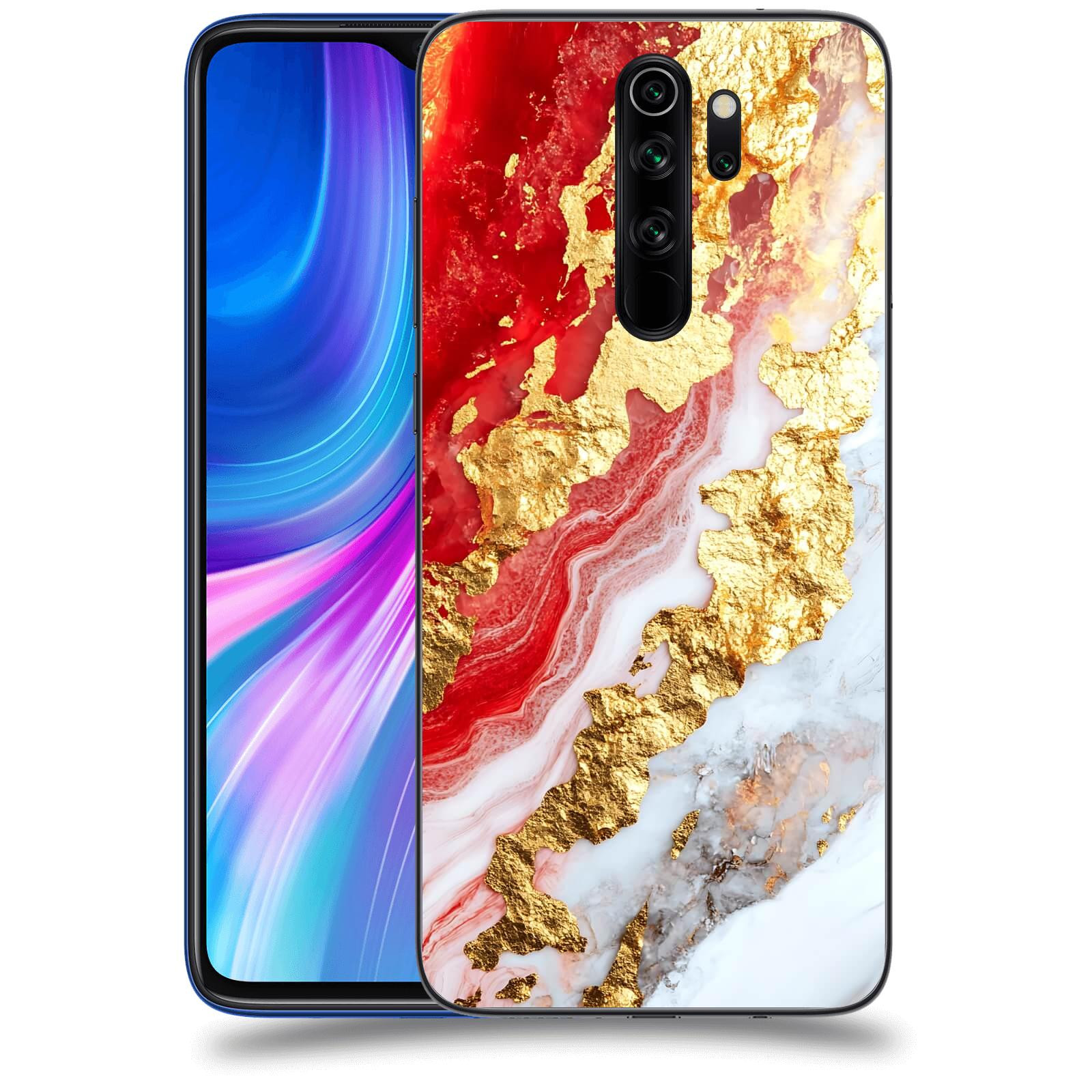 ACOVER Kryt na mobil Xiaomi Redmi Note 8 Pro - Golden Blood II