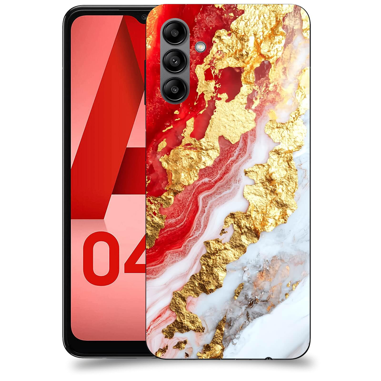 ACOVER Kryt na mobil Samsung Galaxy A04s - Golden Blood II