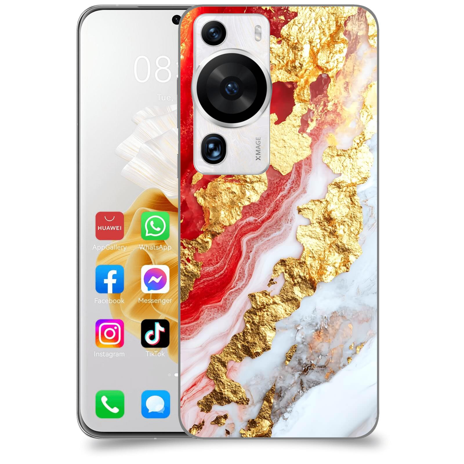 ACOVER Kryt na mobil Huawei P60 Pro - Golden Blood II