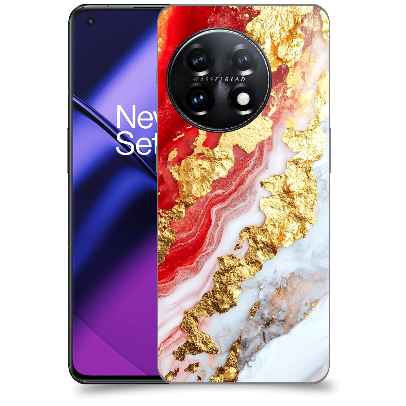 ACOVER Kryt na mobil OnePlus 11 5G - Golden Blood II