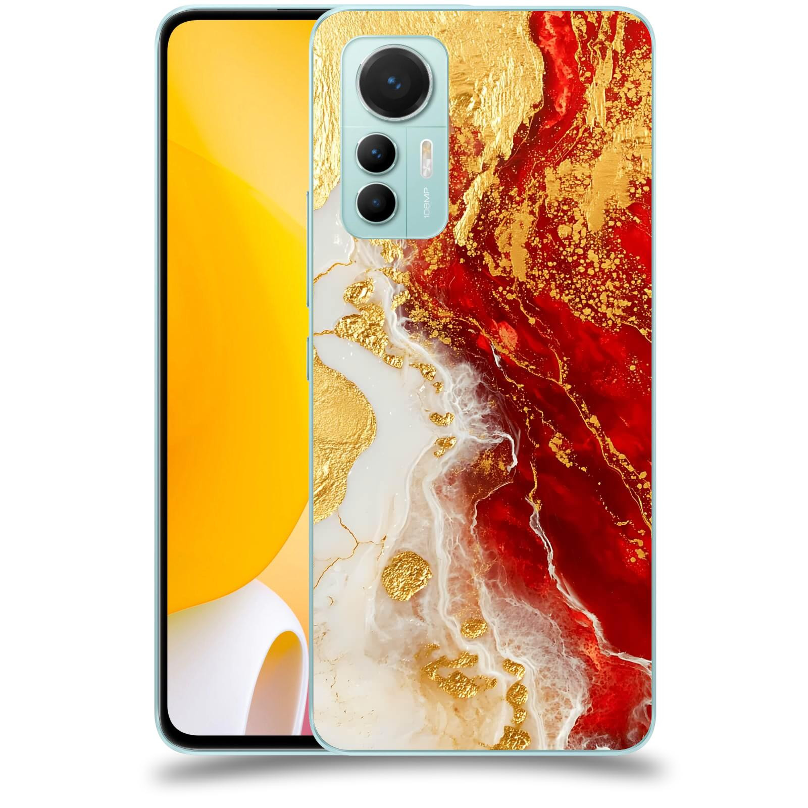 ACOVER Kryt na mobil Xiaomi 12 Lite - Golden Blood III
