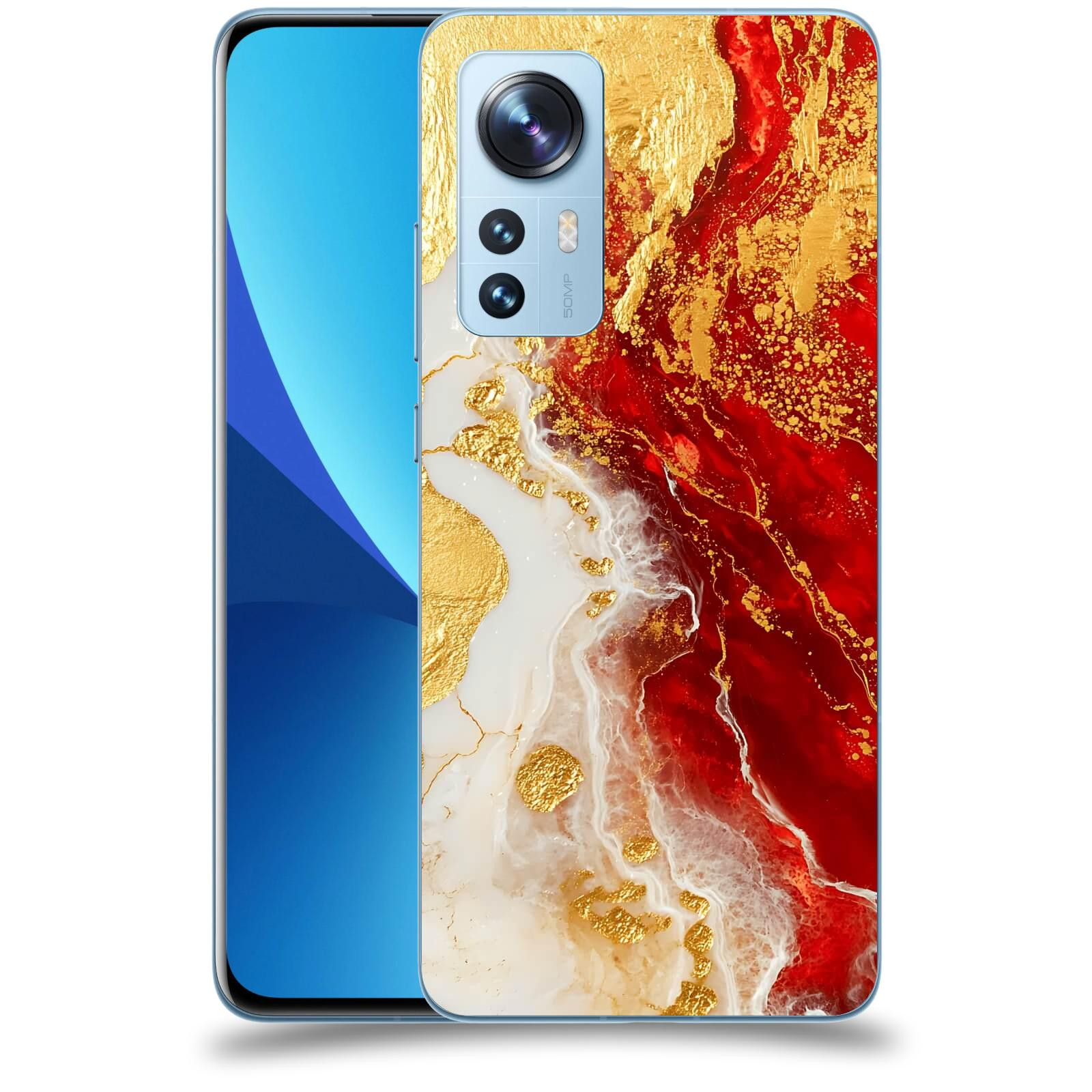ACOVER Kryt na mobil Xiaomi 12X - Golden Blood III