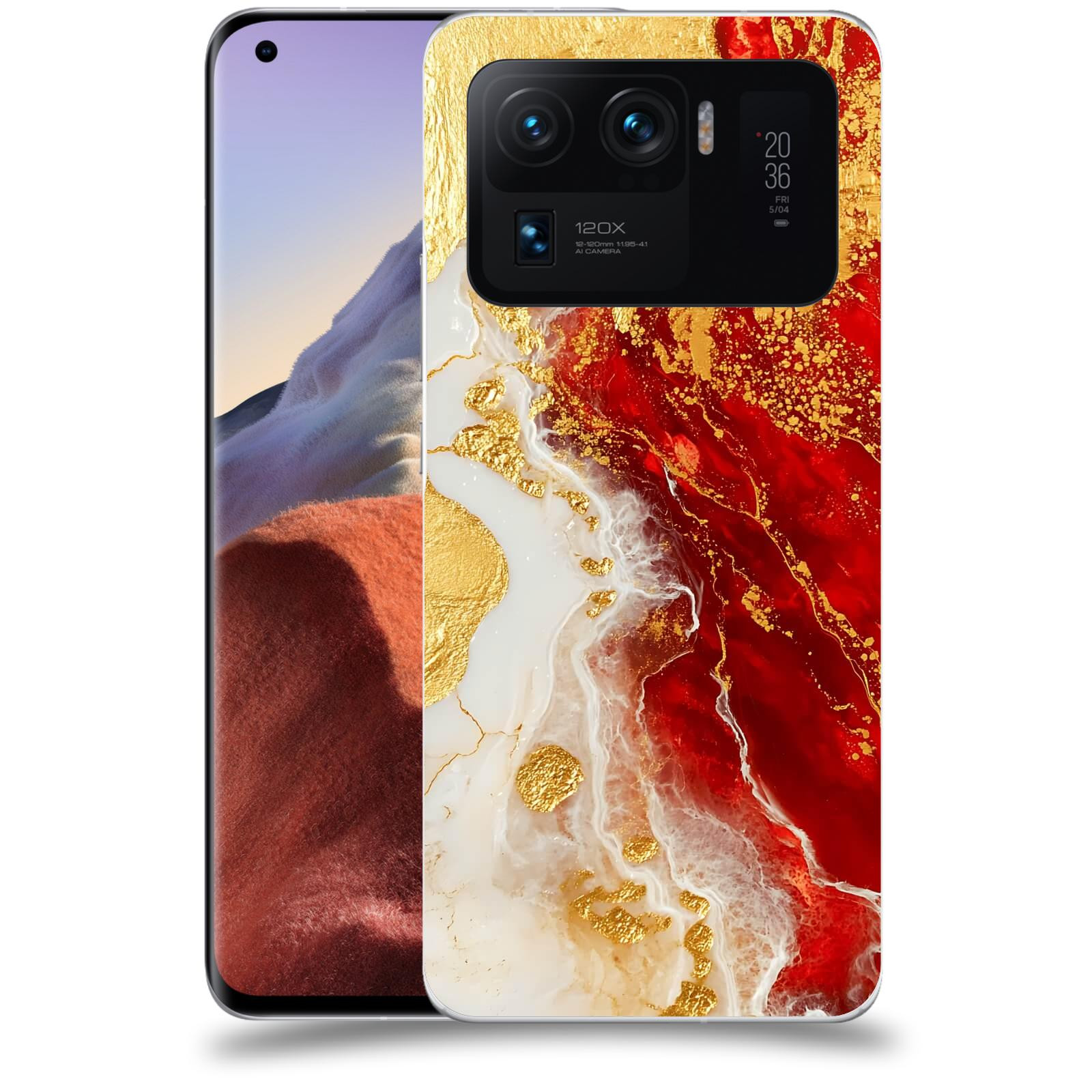 ACOVER Kryt na mobil Xiaomi Mi 11 Ultra - Golden Blood III