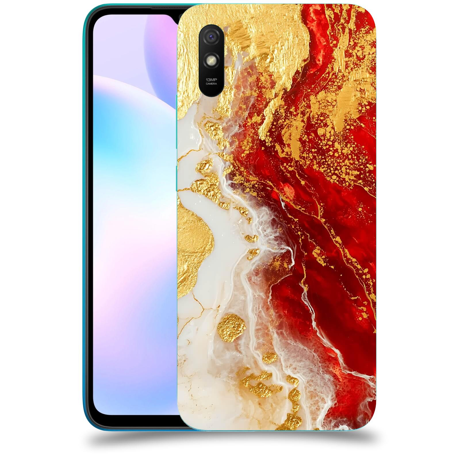 ACOVER Kryt na mobil Xiaomi Redmi 9AT - Golden Blood III