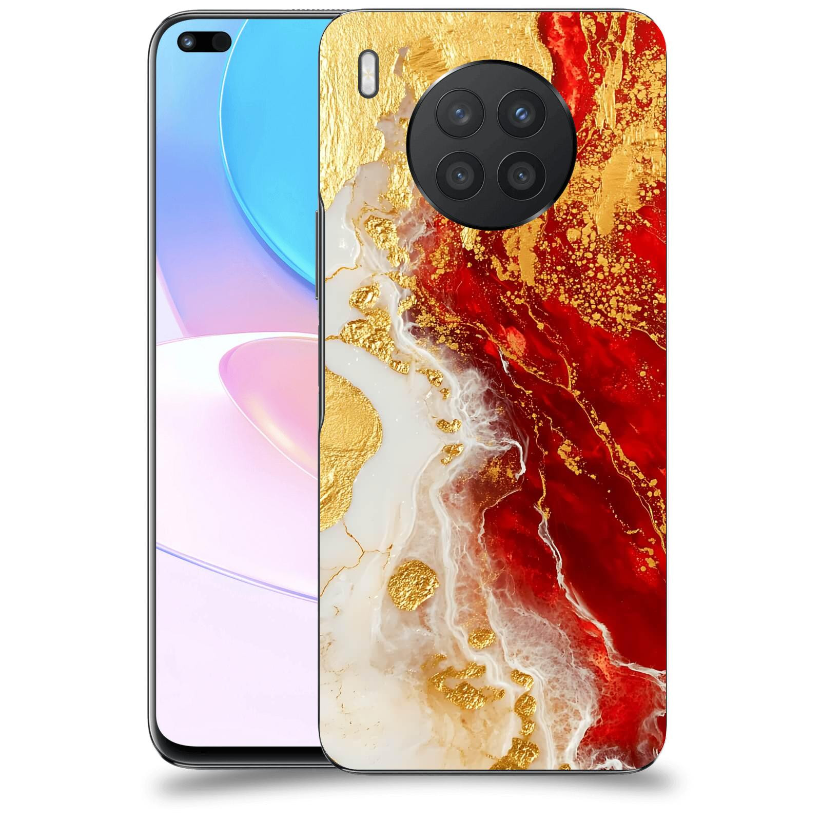 ACOVER Kryt na mobil Honor 50 Lite - Golden Blood III