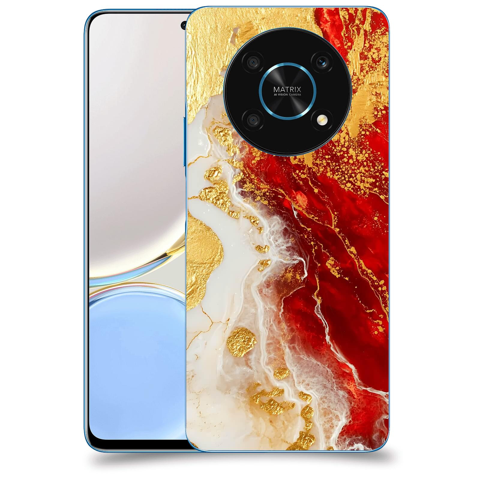 ACOVER Kryt na mobil Honor Magic 4 Lite 5G - Golden Blood III