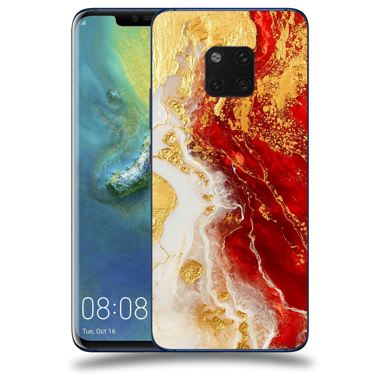 ACOVER Kryt na mobil Huawei Mate 20 Pro - Golden Blood III
