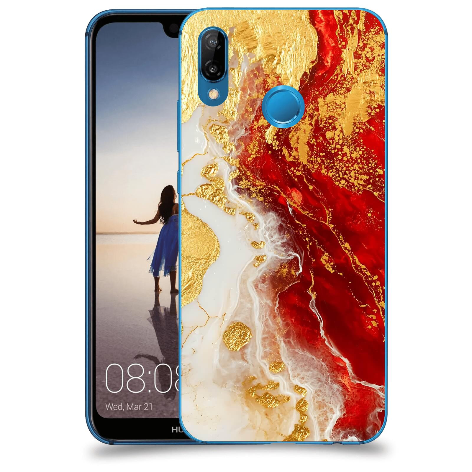 ACOVER Kryt na mobil Huawei P20 Lite - Golden Blood III