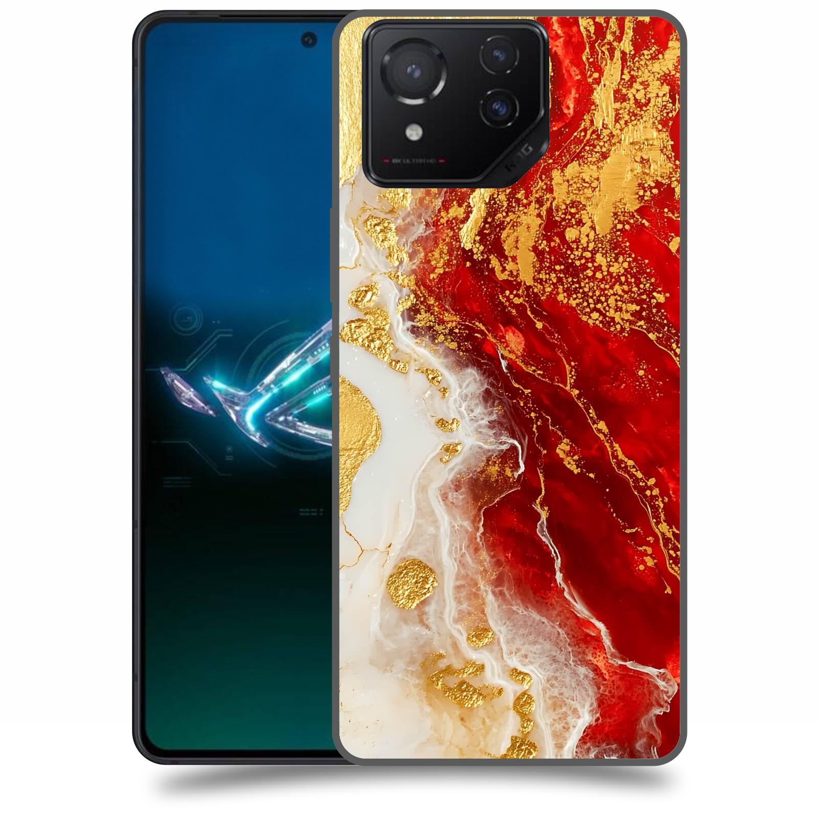 ACOVER Kryt na mobil Asus ROG Phone 8 - Golden Blood III