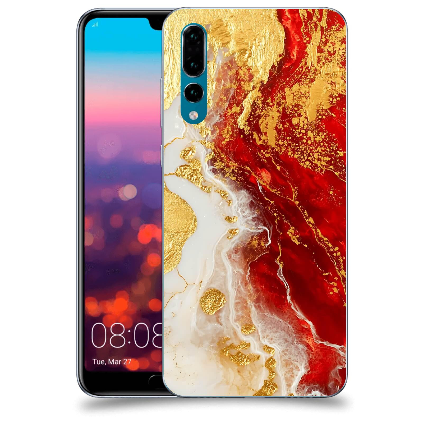 ACOVER Kryt na mobil Huawei P20 Pro - Golden Blood III