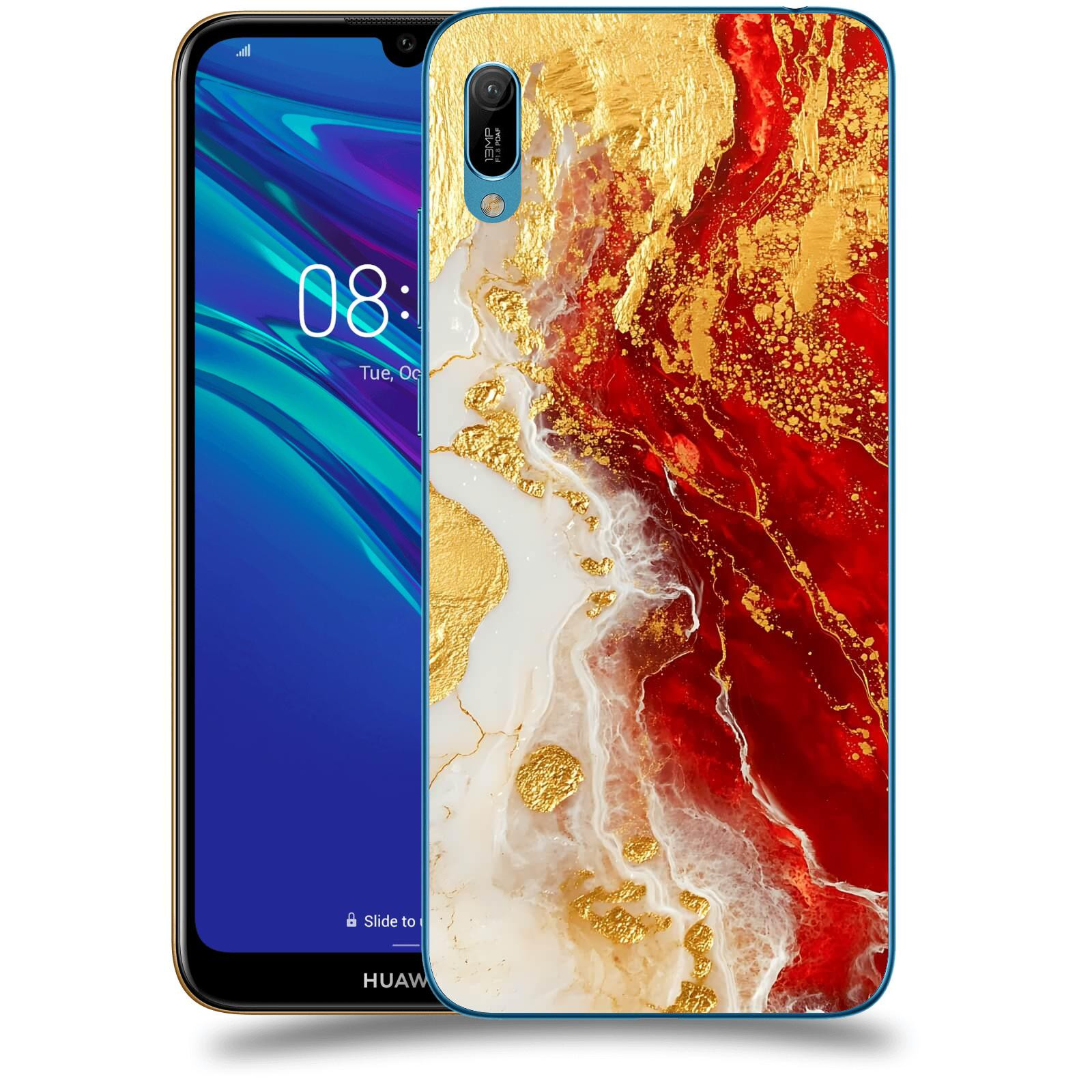 ACOVER Kryt na mobil Huawei Y6 2019 - Golden Blood III