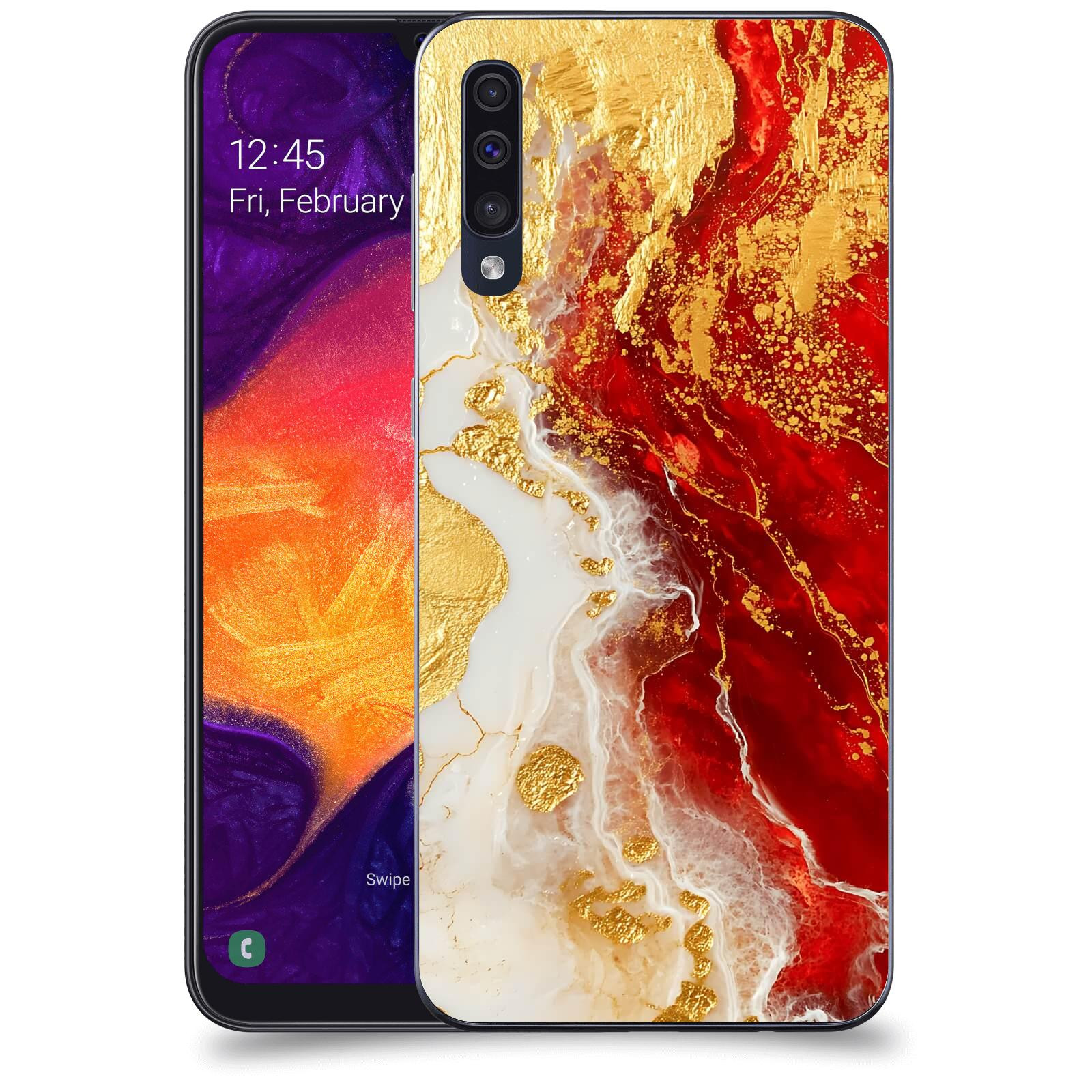 ACOVER Kryt na mobil Samsung Galaxy A50 A505F - Golden Blood III
