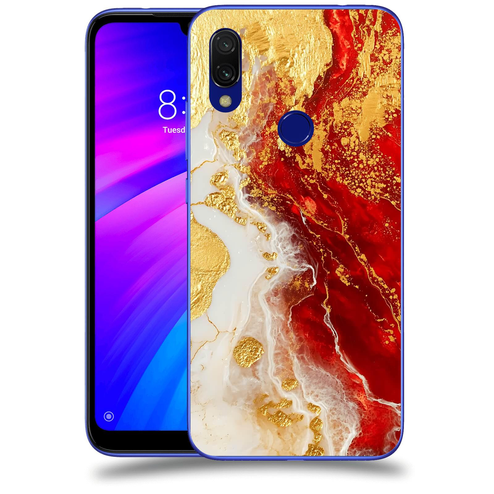 ACOVER Kryt na mobil Xiaomi Redmi 7 - Golden Blood III