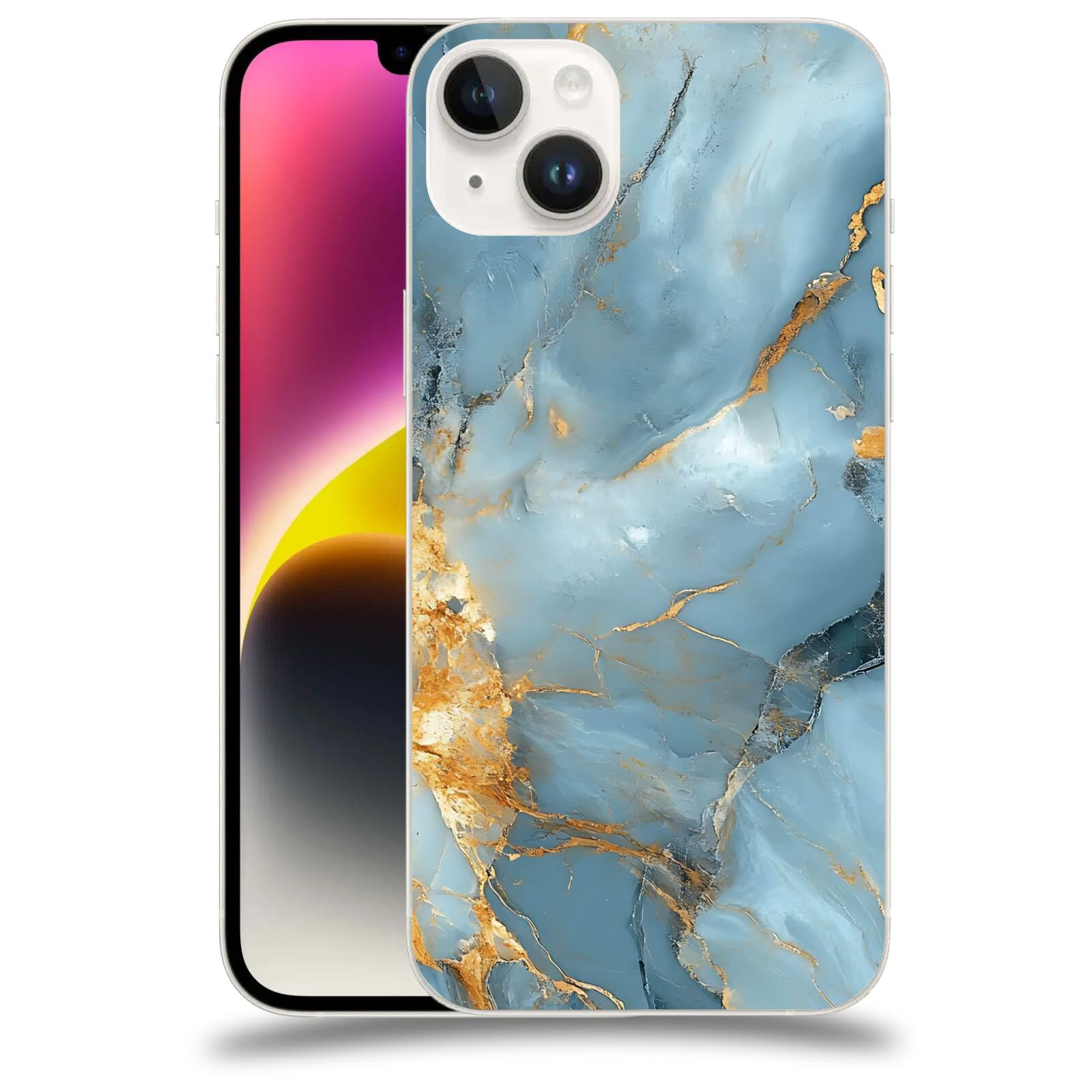 ACOVER Kryt na mobil Apple iPhone 14 Plus - Ice Marble I
