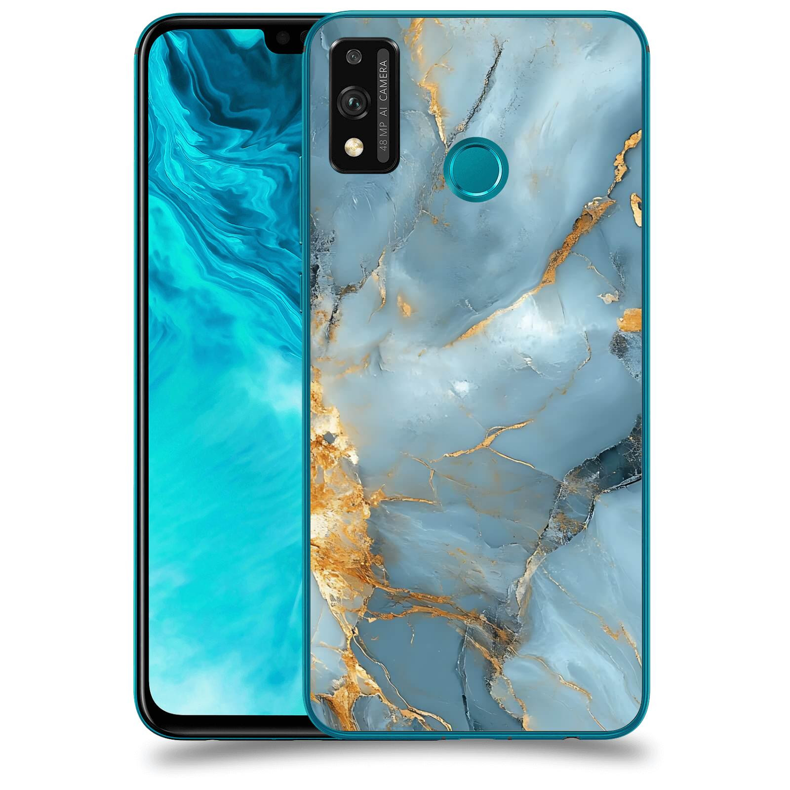 ACOVER Kryt na mobil Honor 9X Lite - Ice Marble I