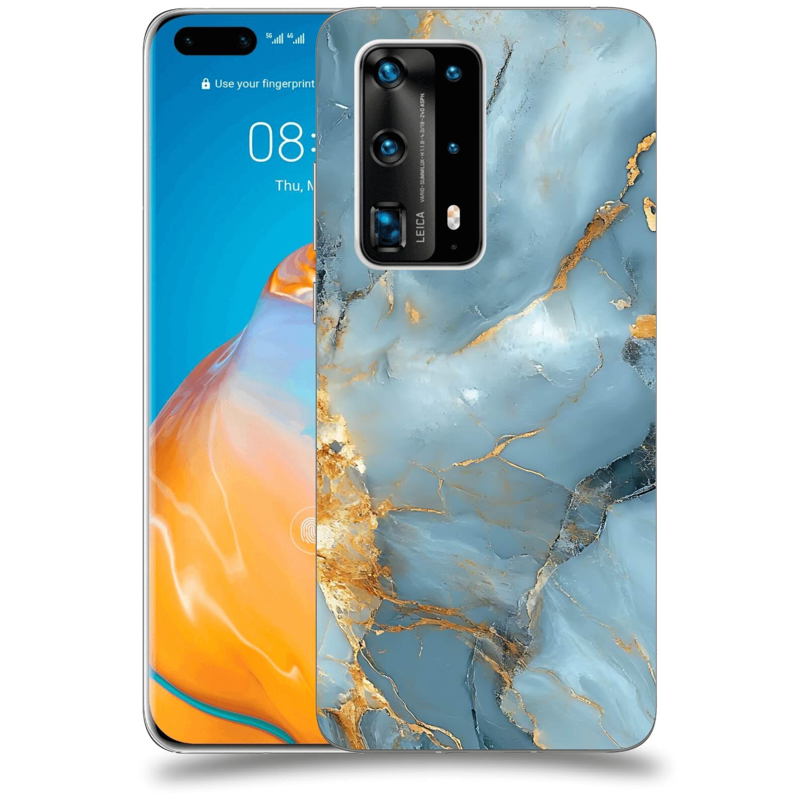 ACOVER Kryt na mobil Huawei P40 Pro - Ice Marble I
