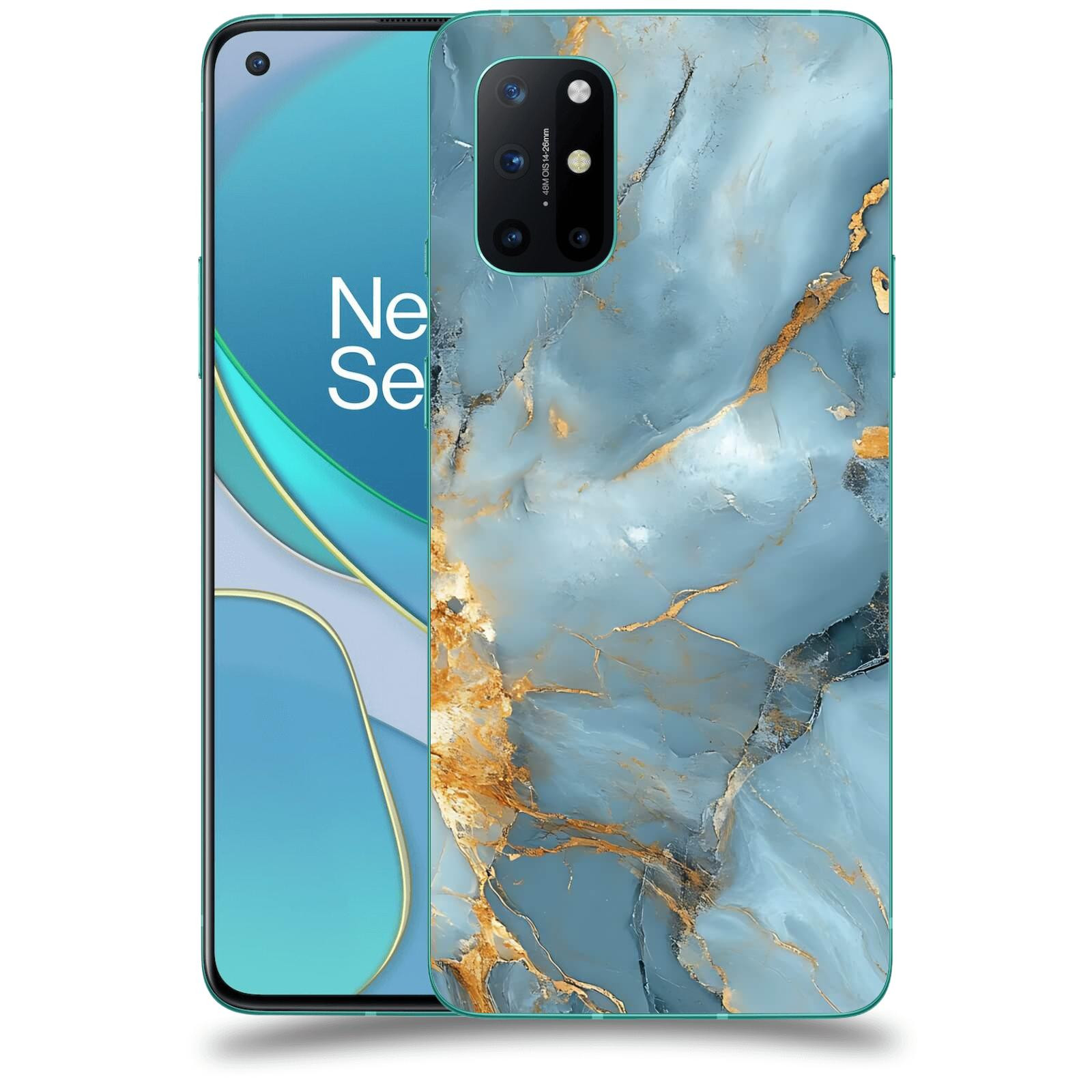 ACOVER Kryt na mobil OnePlus 8T - Ice Marble I