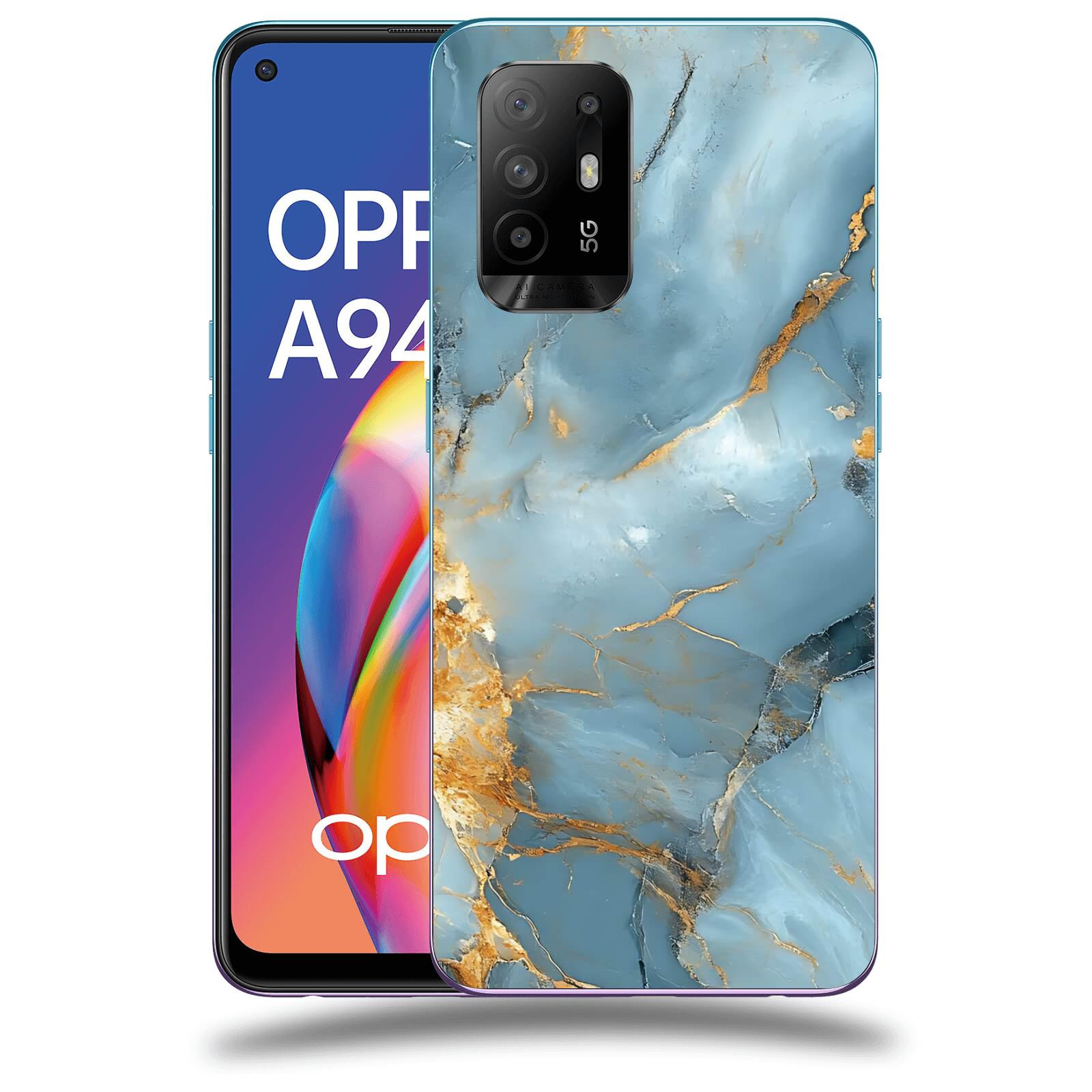 ACOVER Kryt na mobil OPPO A94 5G - Ice Marble I