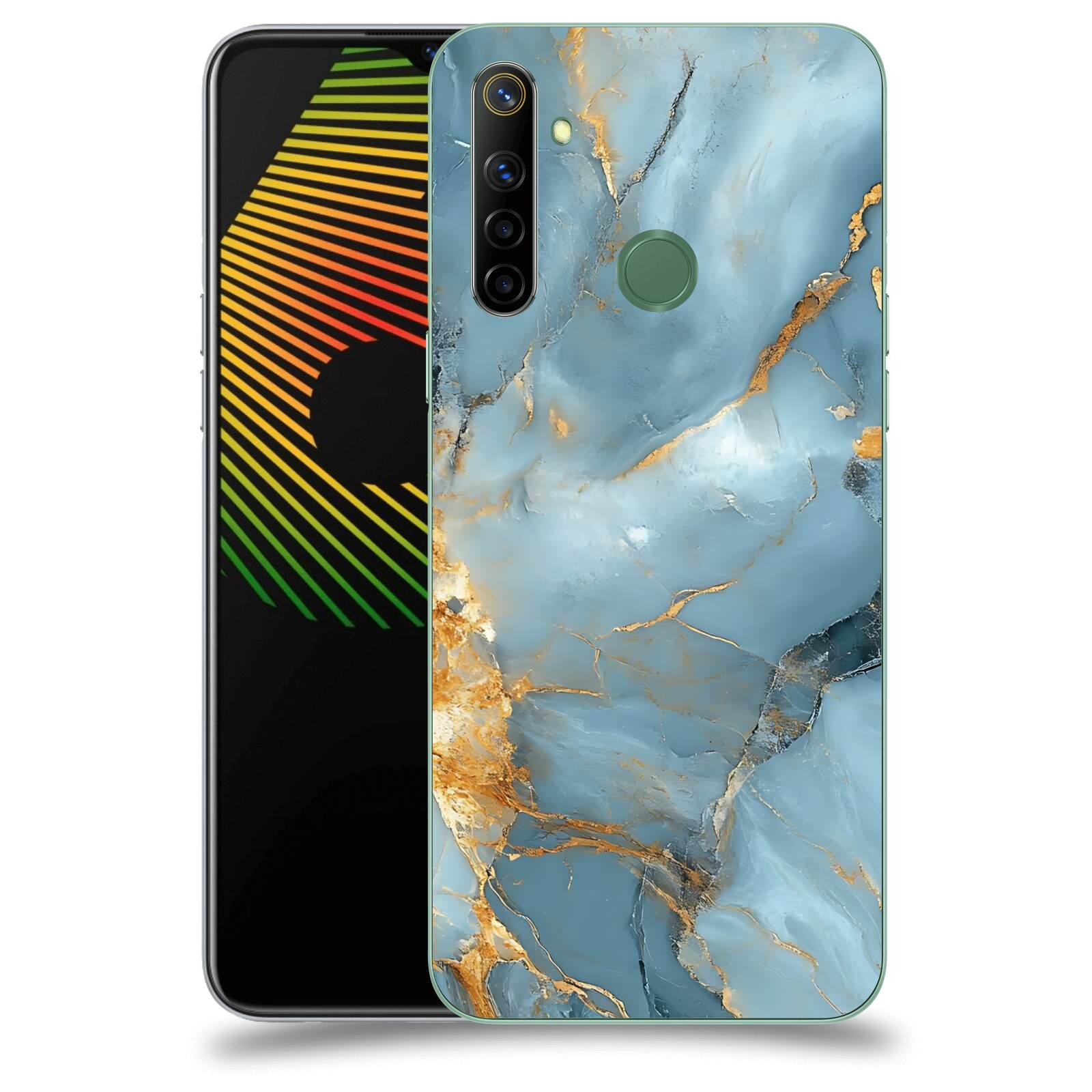 ACOVER Kryt na mobil Realme 6i - Ice Marble I