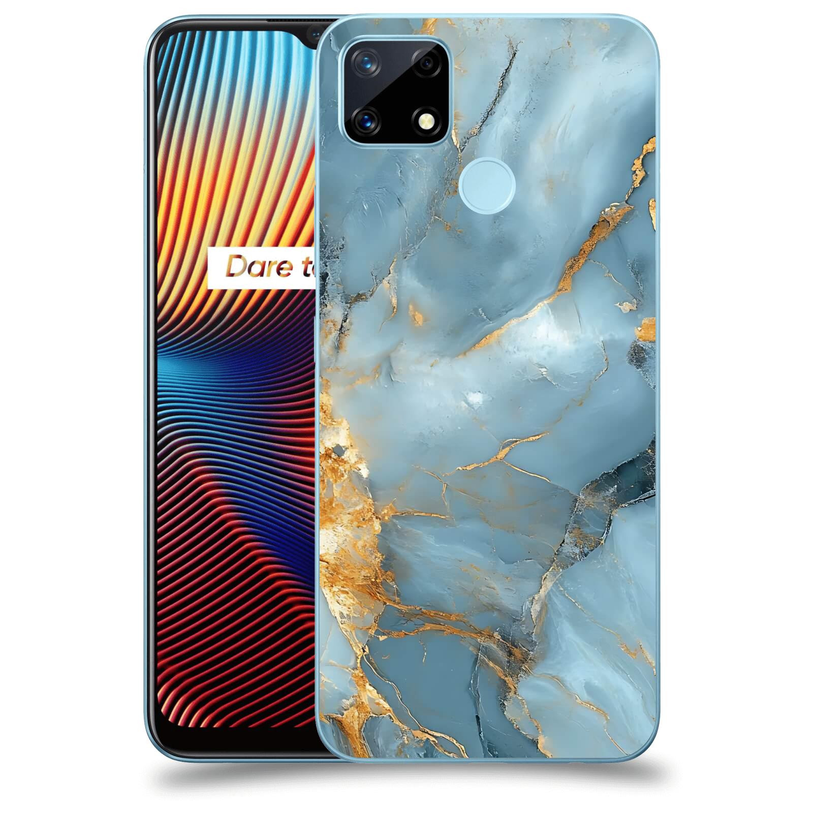 ACOVER Kryt na mobil Realme 7i - Ice Marble I