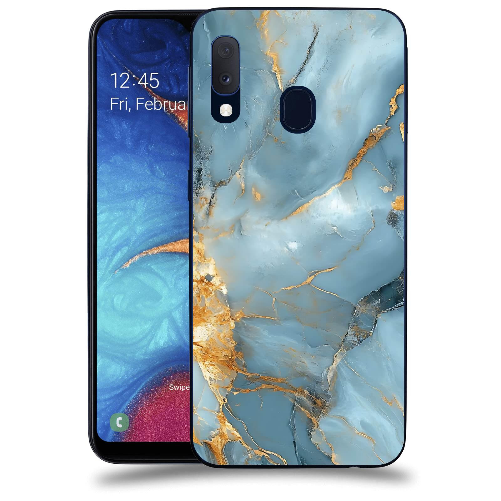 ACOVER Kryt na mobil Samsung Galaxy A20e A202F - Ice Marble I