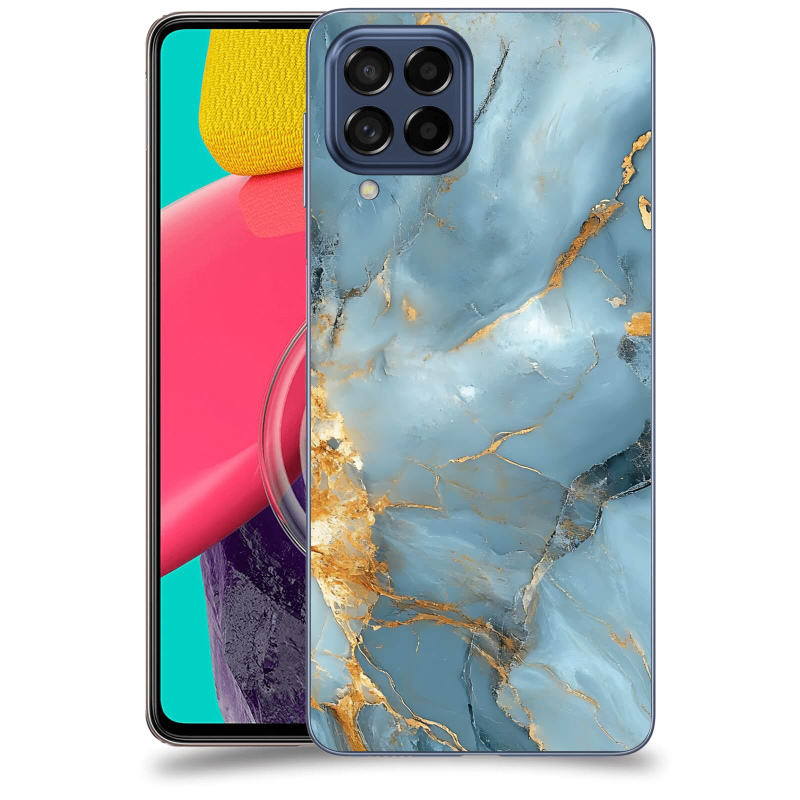ACOVER Kryt na mobil Samsung Galaxy M53 5G - Ice Marble I