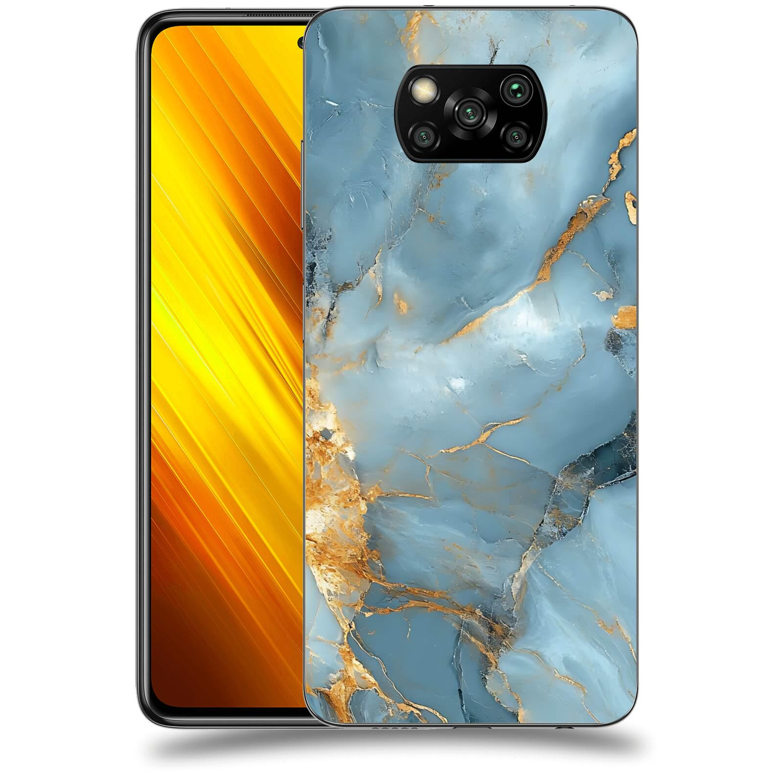 ACOVER Kryt na mobil Xiaomi Poco X3 - Ice Marble I