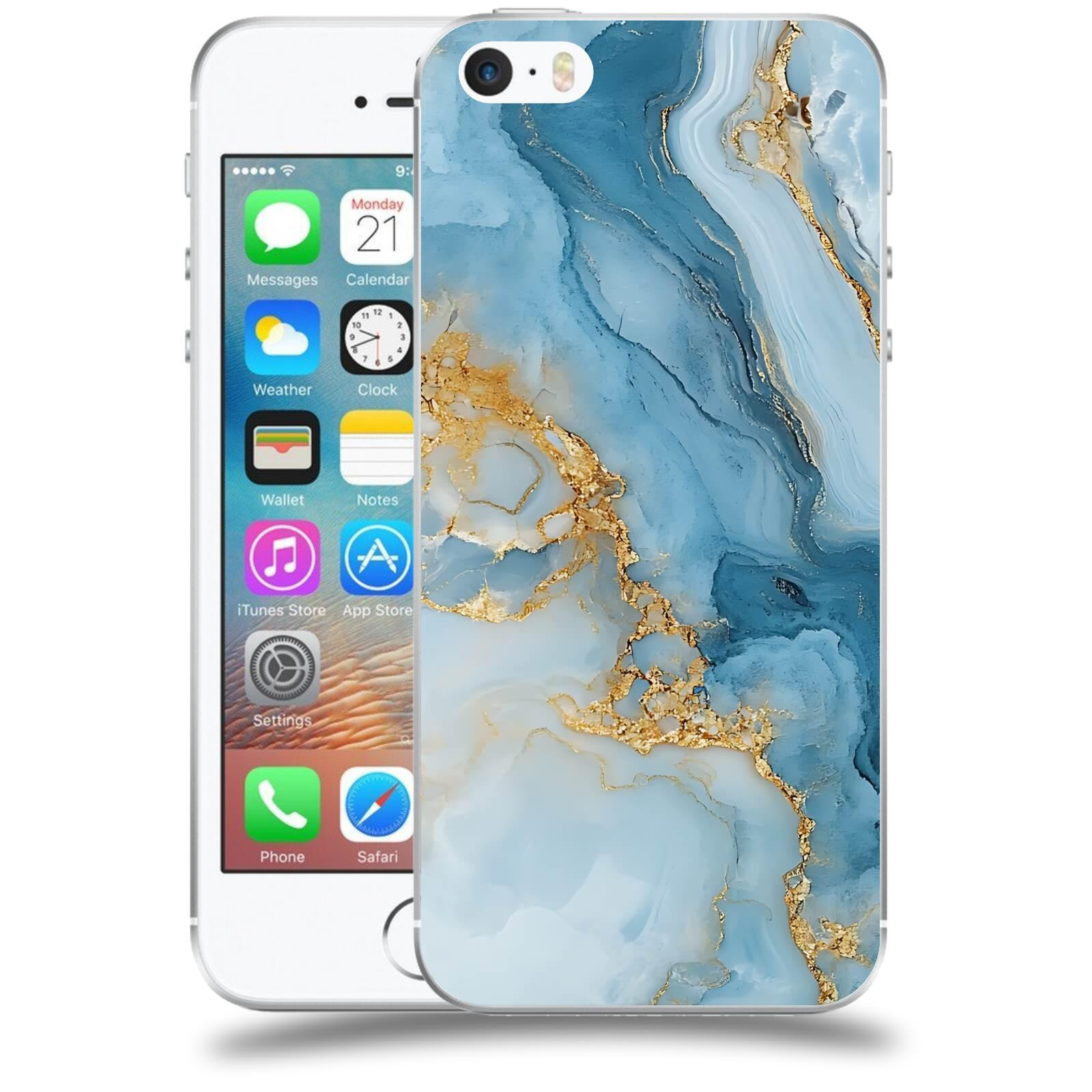 ACOVER Kryt na mobil Apple iPhone 5/5S/SE - Ice Marble II