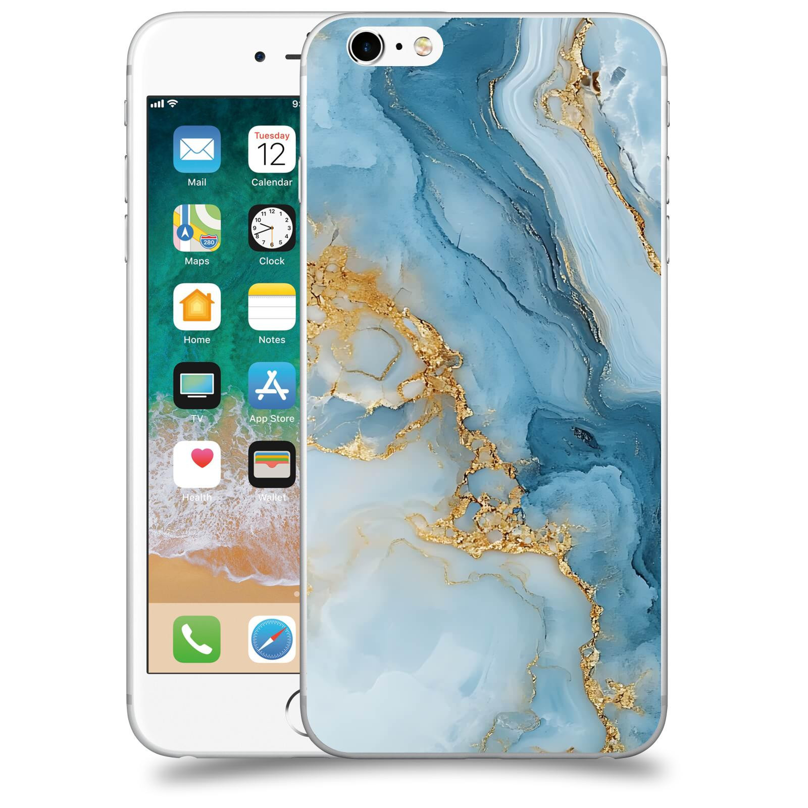 ACOVER Kryt na mobil Apple iPhone 6 Plus/6S Plus - Ice Marble II