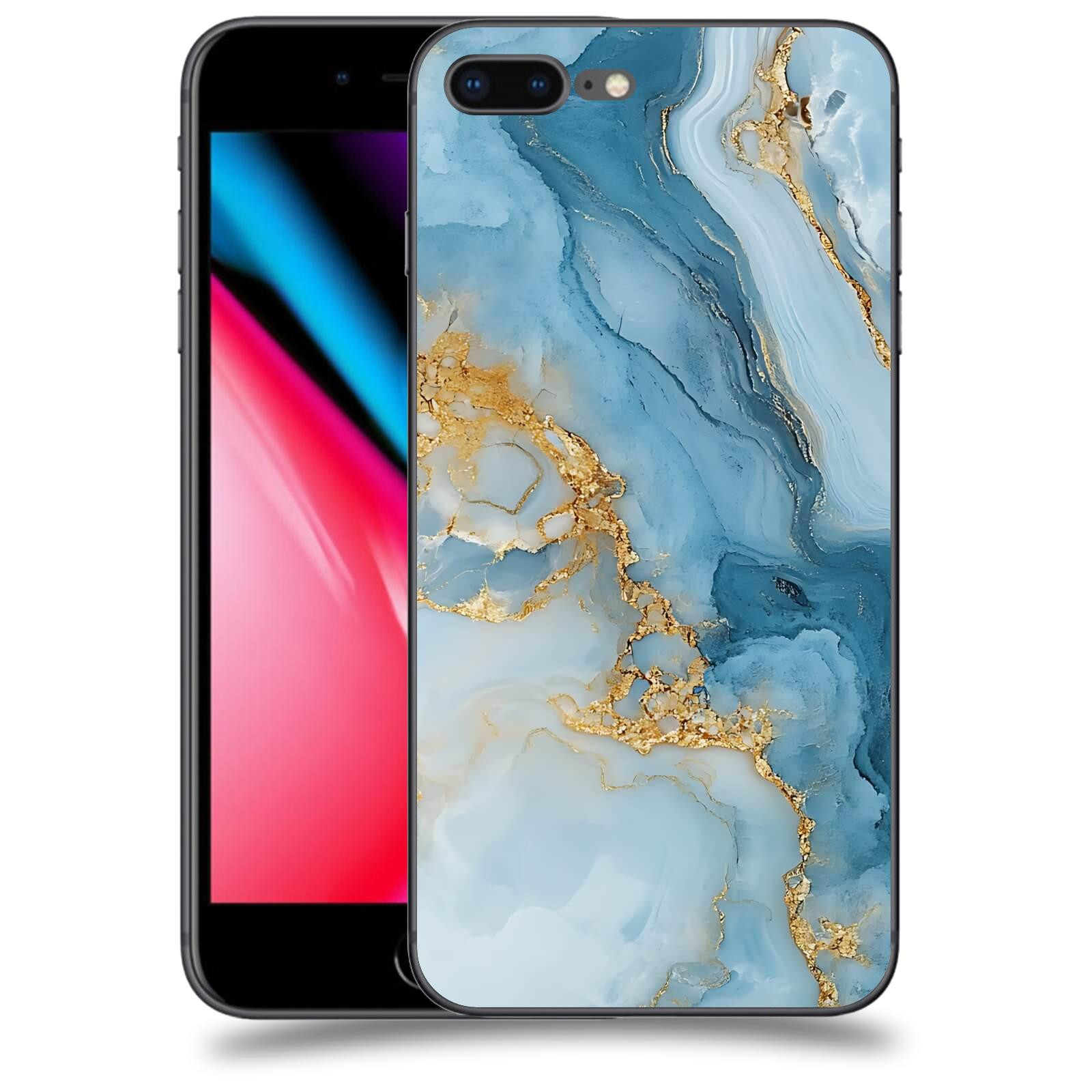 ACOVER Kryt na mobil Apple iPhone 8 Plus - Ice Marble II