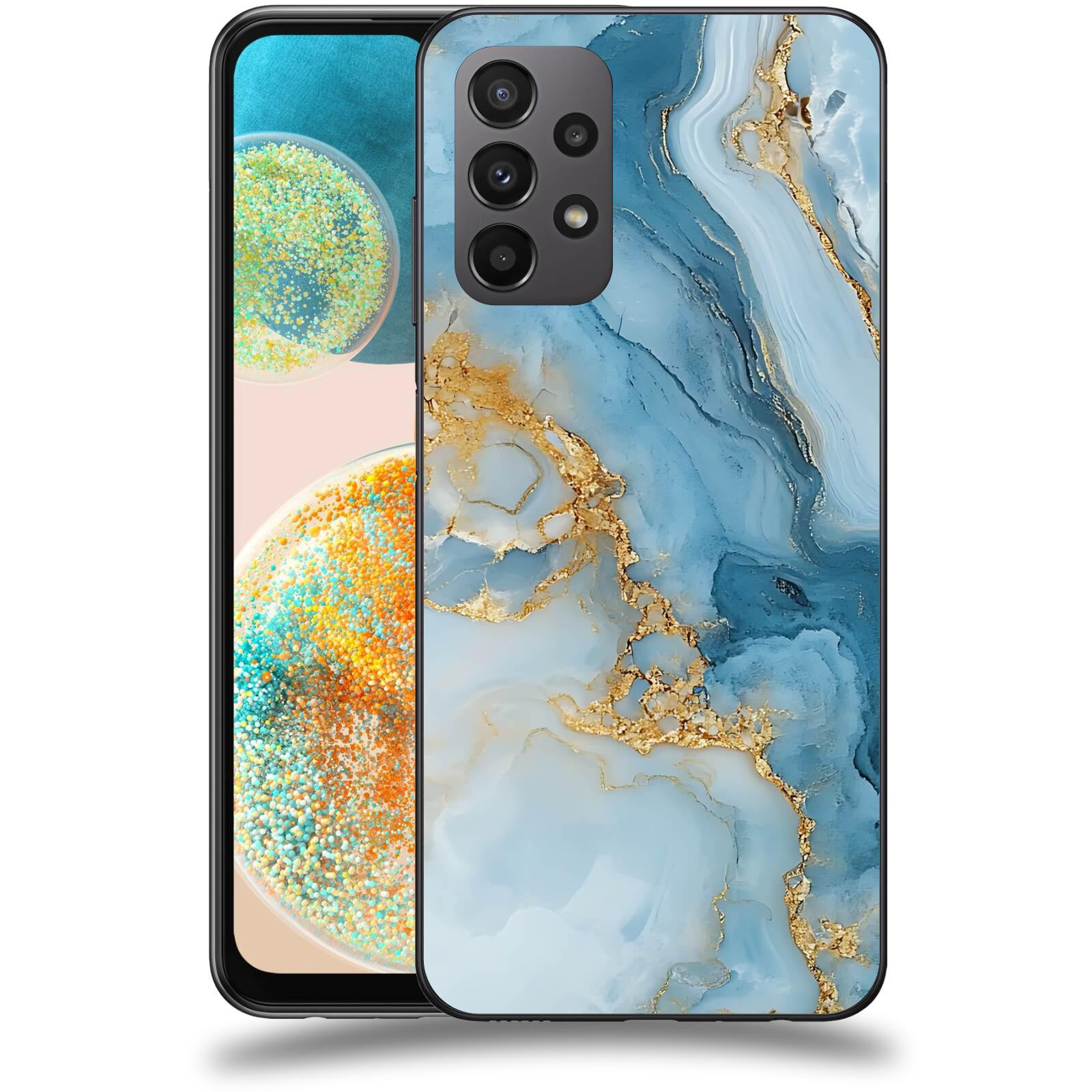 ACOVER Kryt na mobil Samsung Galaxy A23 - Ice Marble II